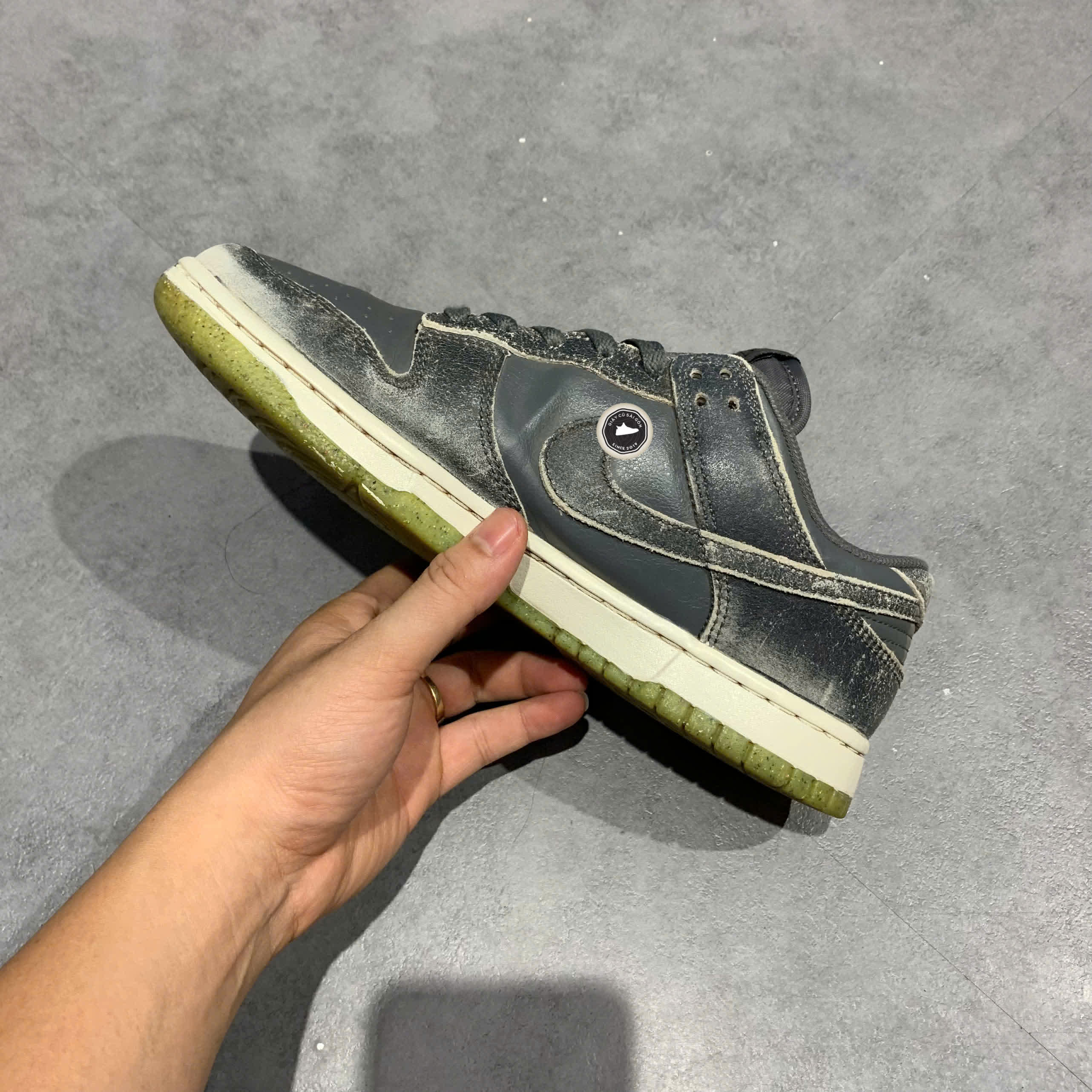 NIKE DUNK LOW “HALLOWEEN” – DQ7681 001 – GIÀY 2HAND CHÍNH HÃNG [PVN19258]