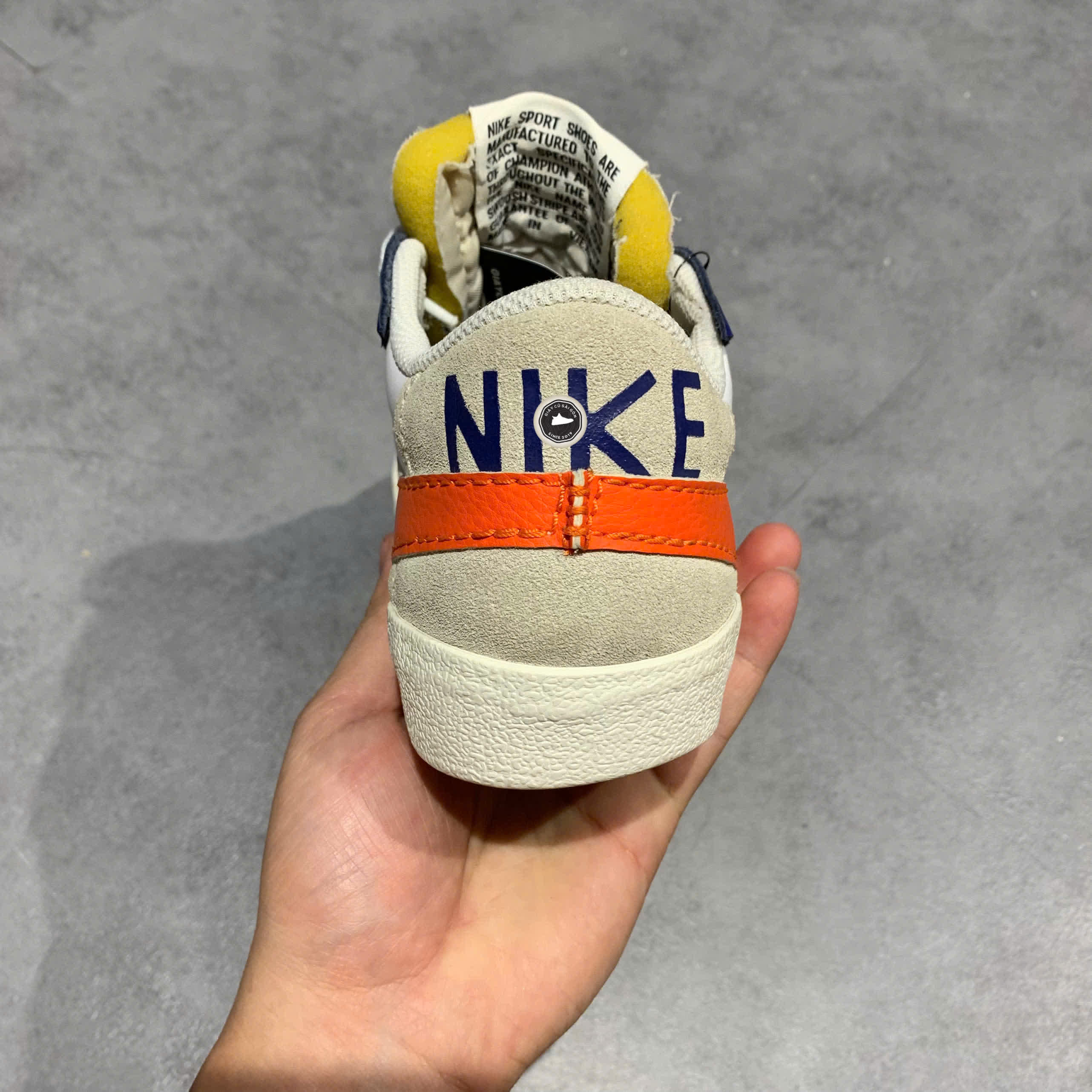 NIKE BLAZER LOW ’77 JUMBO – DV9122 181 SIZE 41 – GIÀY 2HAND CHÍNH HÃNG