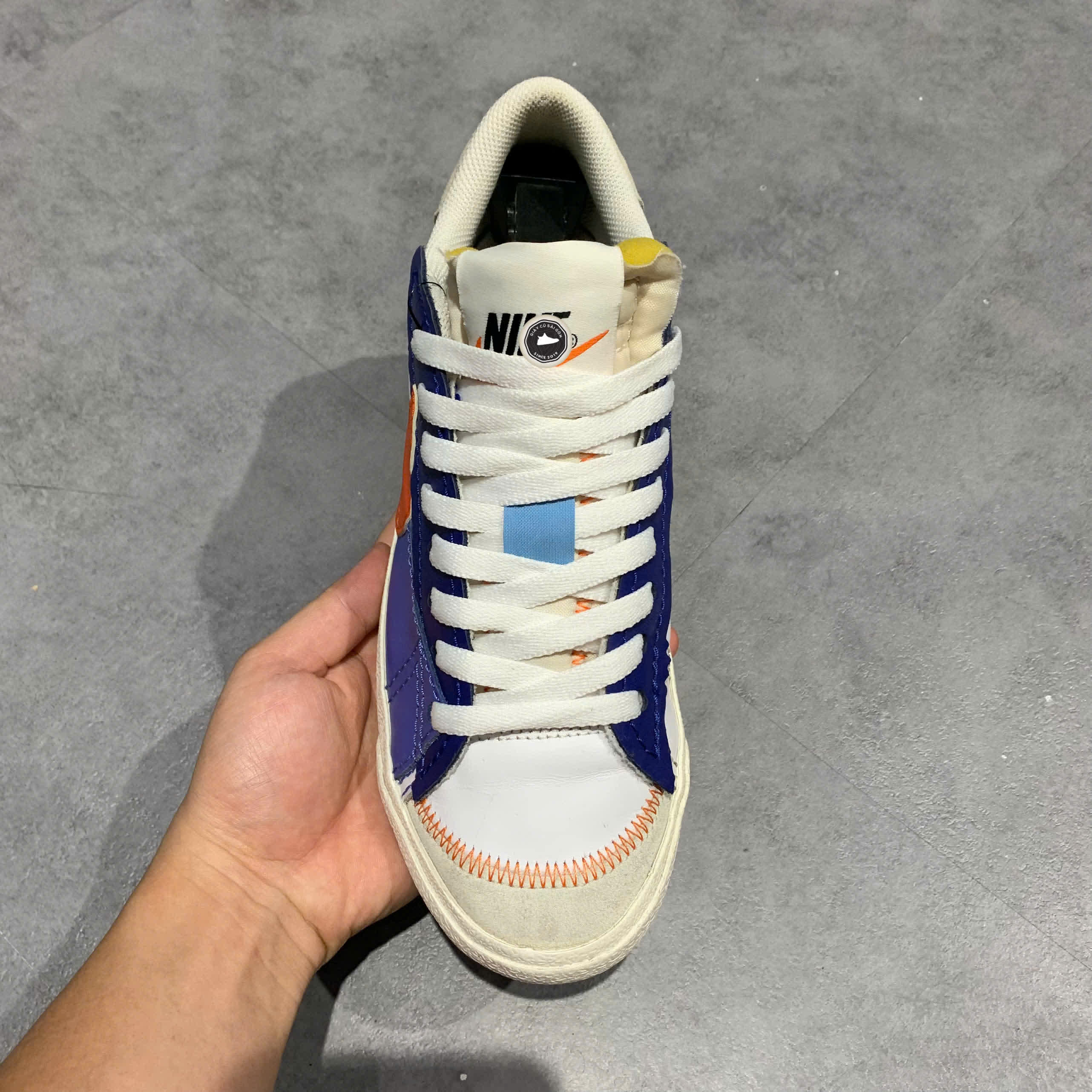 NIKE BLAZER LOW ’77 JUMBO – DV9122 181 SIZE 41 – GIÀY 2HAND CHÍNH HÃNG