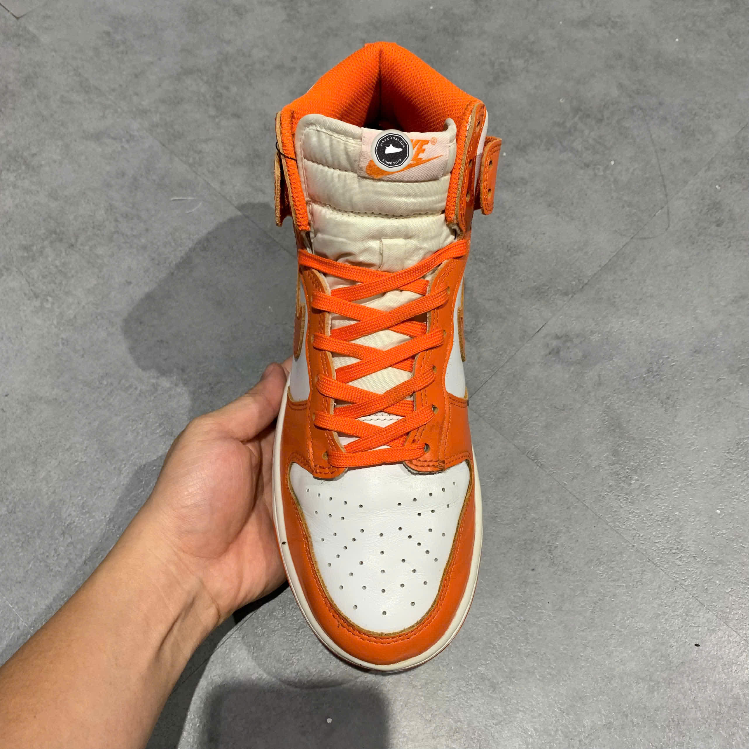 NIKE DUNK HIGH SYRACUSE – DD1399 101 SIZE 41 – GIÀY 2HAND CHÍNH HÃNG