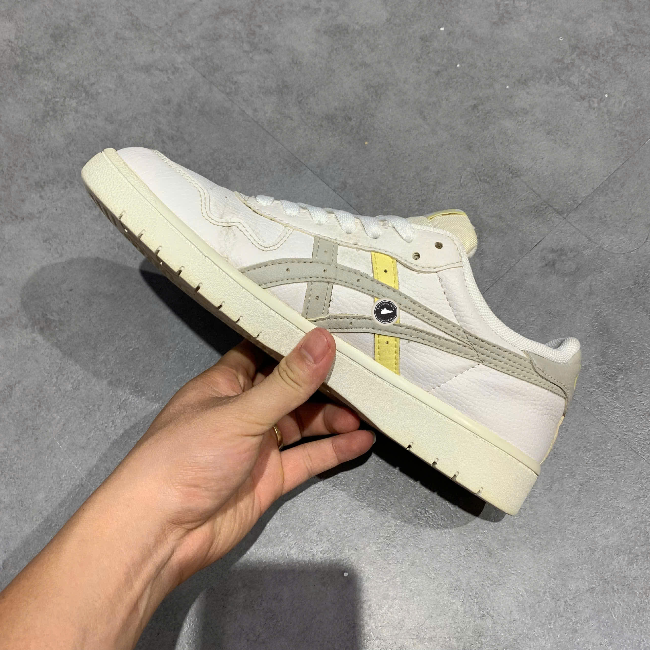 ASICS JAPAN S WHITE/BLACK – 1201A173 – GIÀY 2HAND CHÍNH HÃNG [PVN19418]