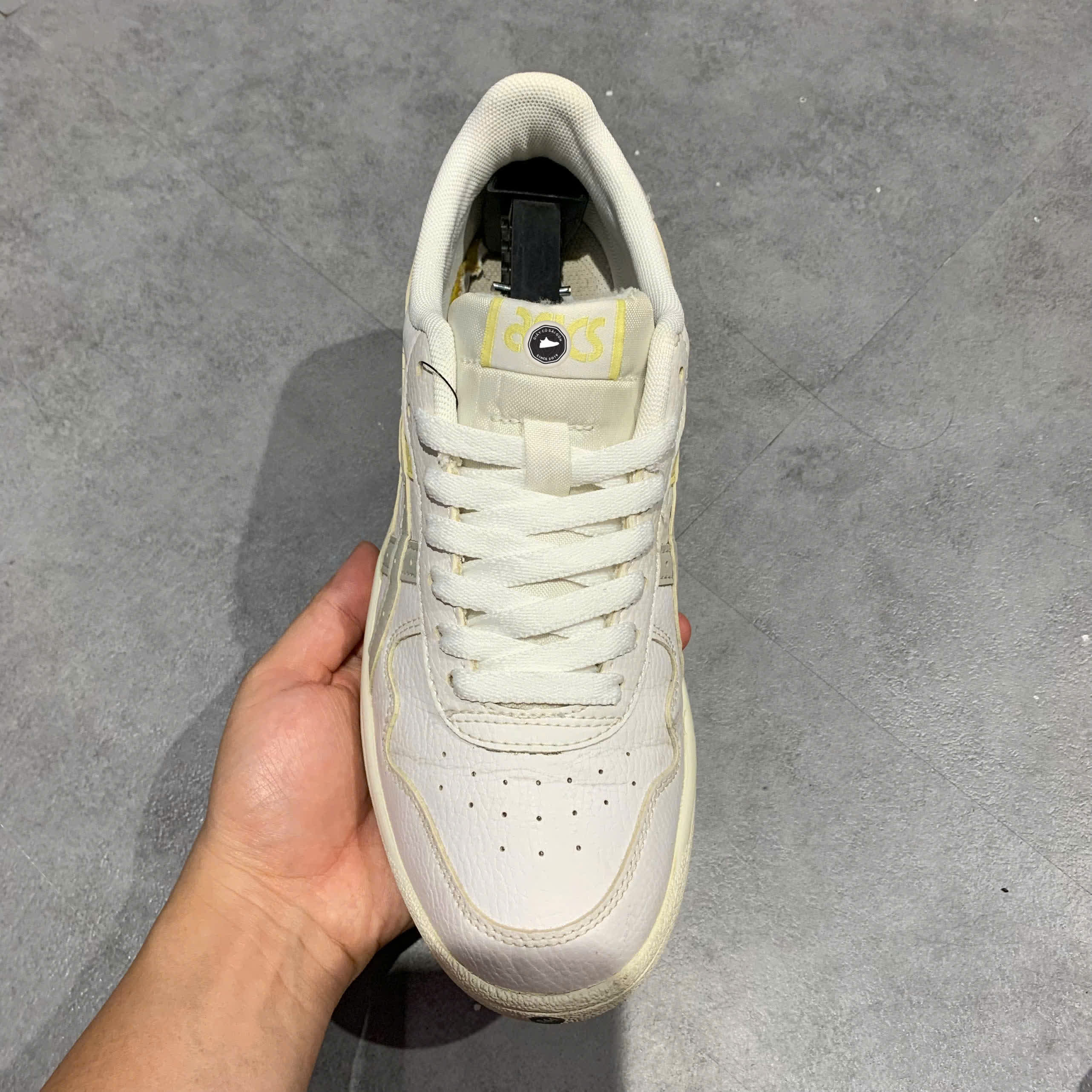ASICS JAPAN S WHITE/BLACK – 1201A173 – GIÀY 2HAND CHÍNH HÃNG [PVN19418]