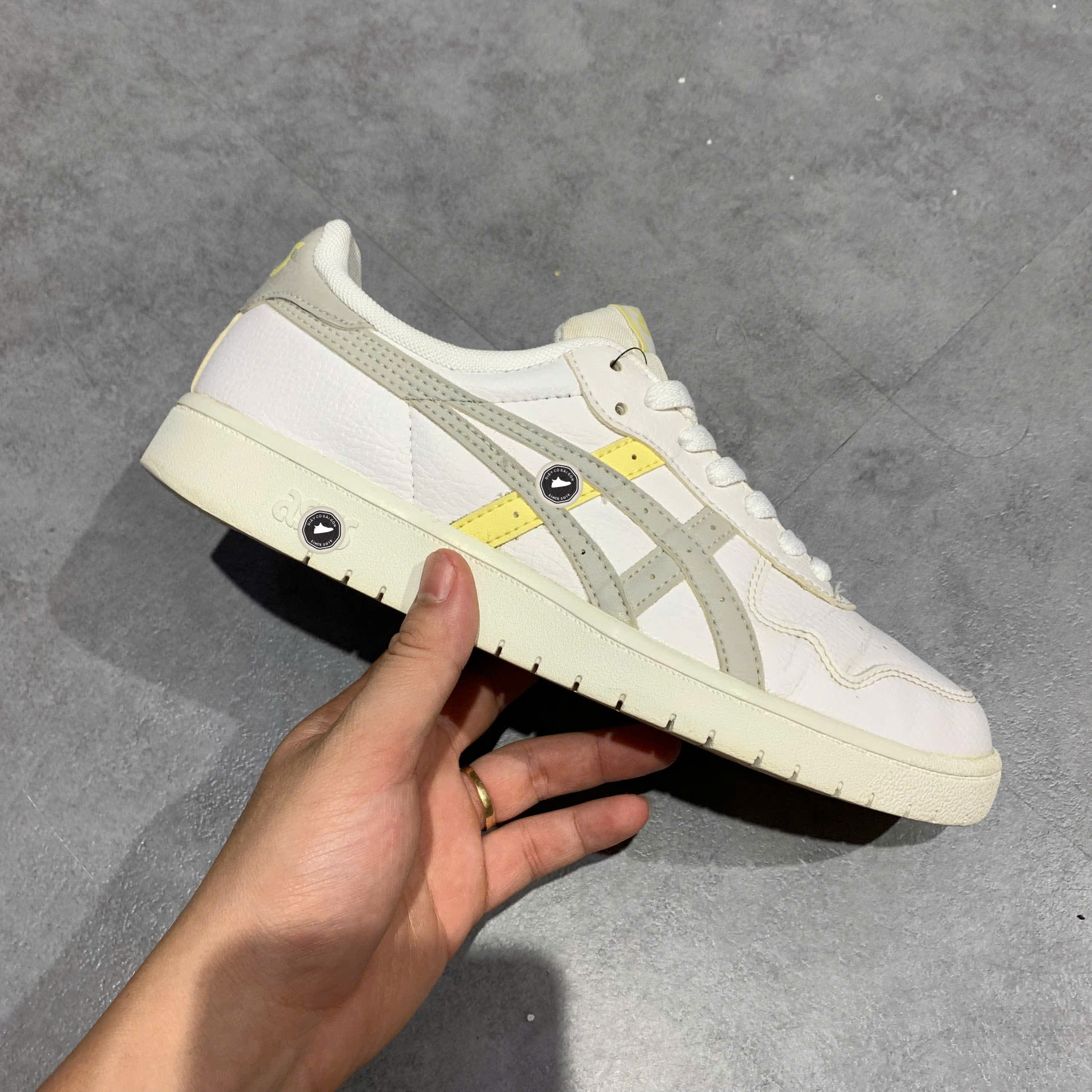 ASICS JAPAN S WHITE/BLACK – 1201A173 – GIÀY 2HAND CHÍNH HÃNG [PVN19418]