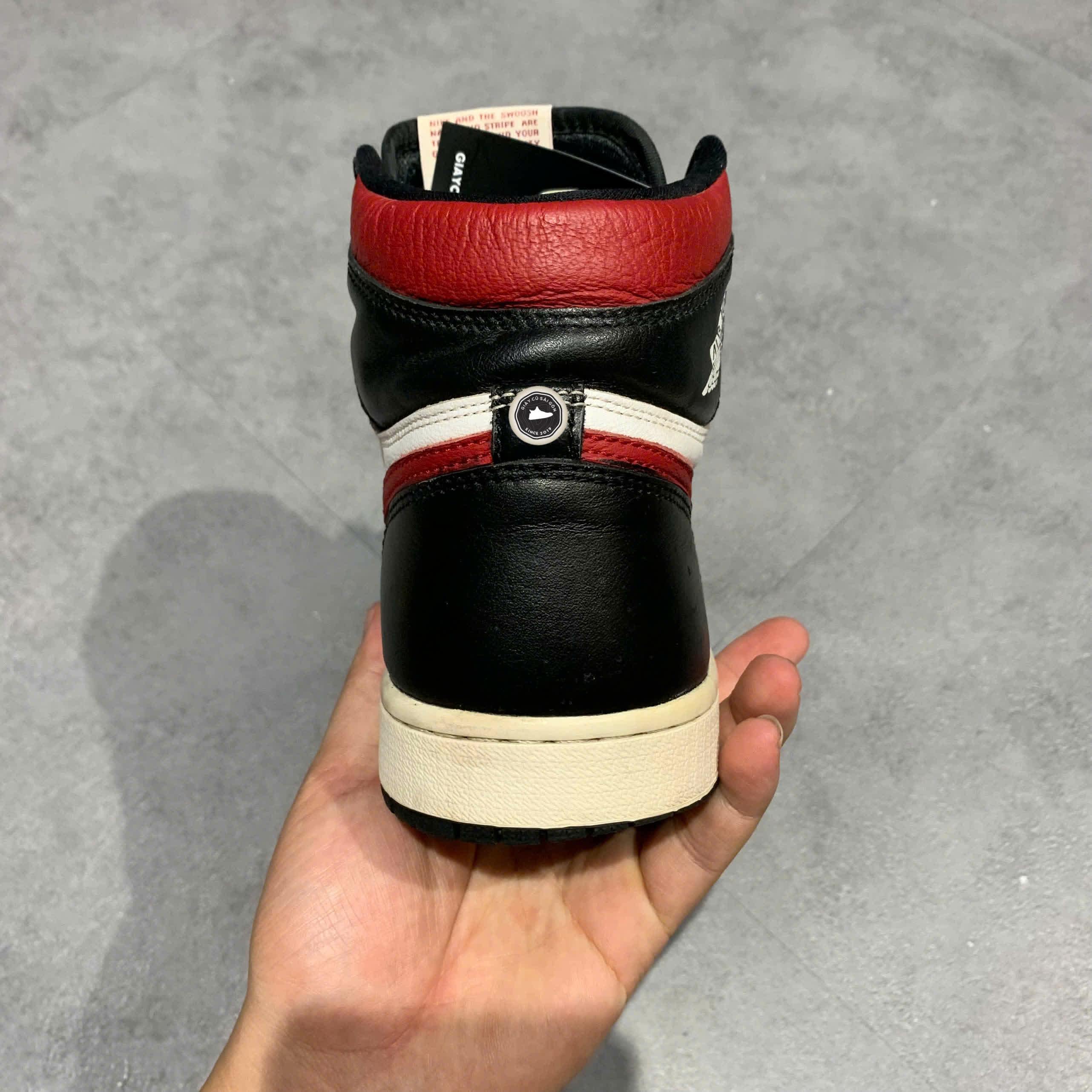 AIR JORDAN 1 RETRO HIGH OG "HERITAGE" – 555088 061 SIZE 41 – GIÀY 2HAND CHÍNH HÃNG