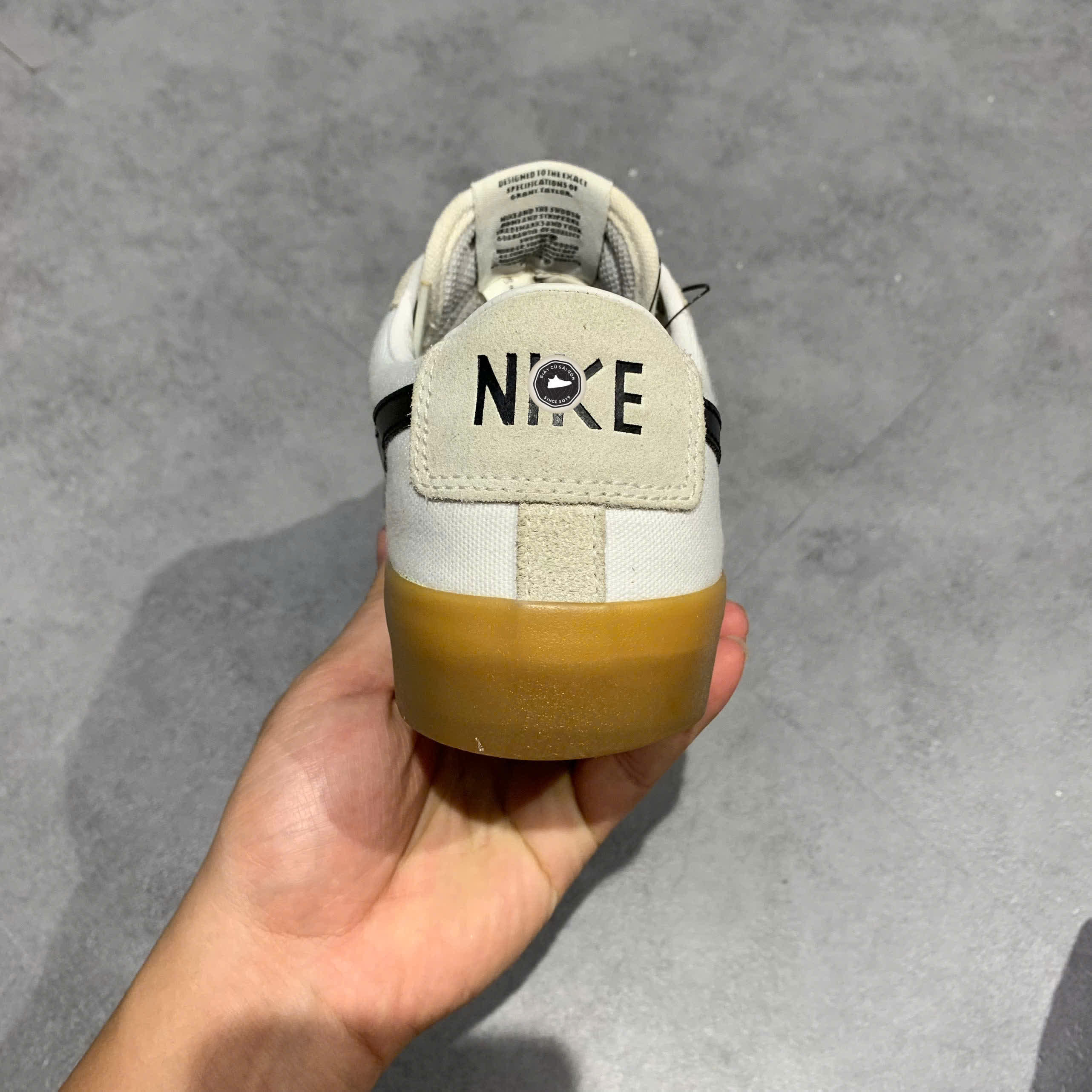 NIKE SB ZOOM BLAZER LOW PRO GT WHITE GUM – DC7695 100 SIZE 41 – GIÀY 2HAND CHÍNH HÃNG