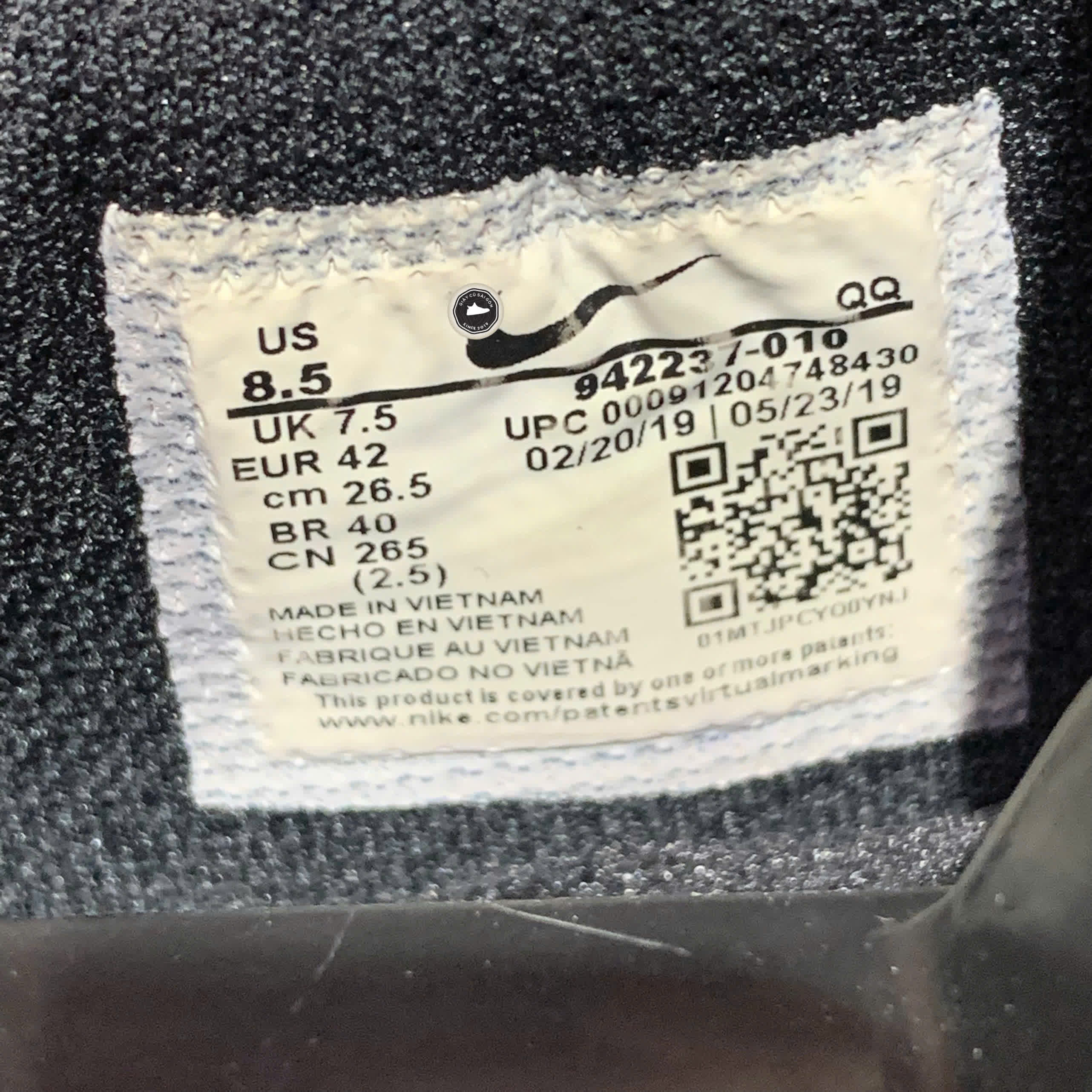 NIKE DELTA FORCE VULC SB 942237 010 – SIZE 42 GIÀY 2HAND CHÍNH HÃNG PVN19360