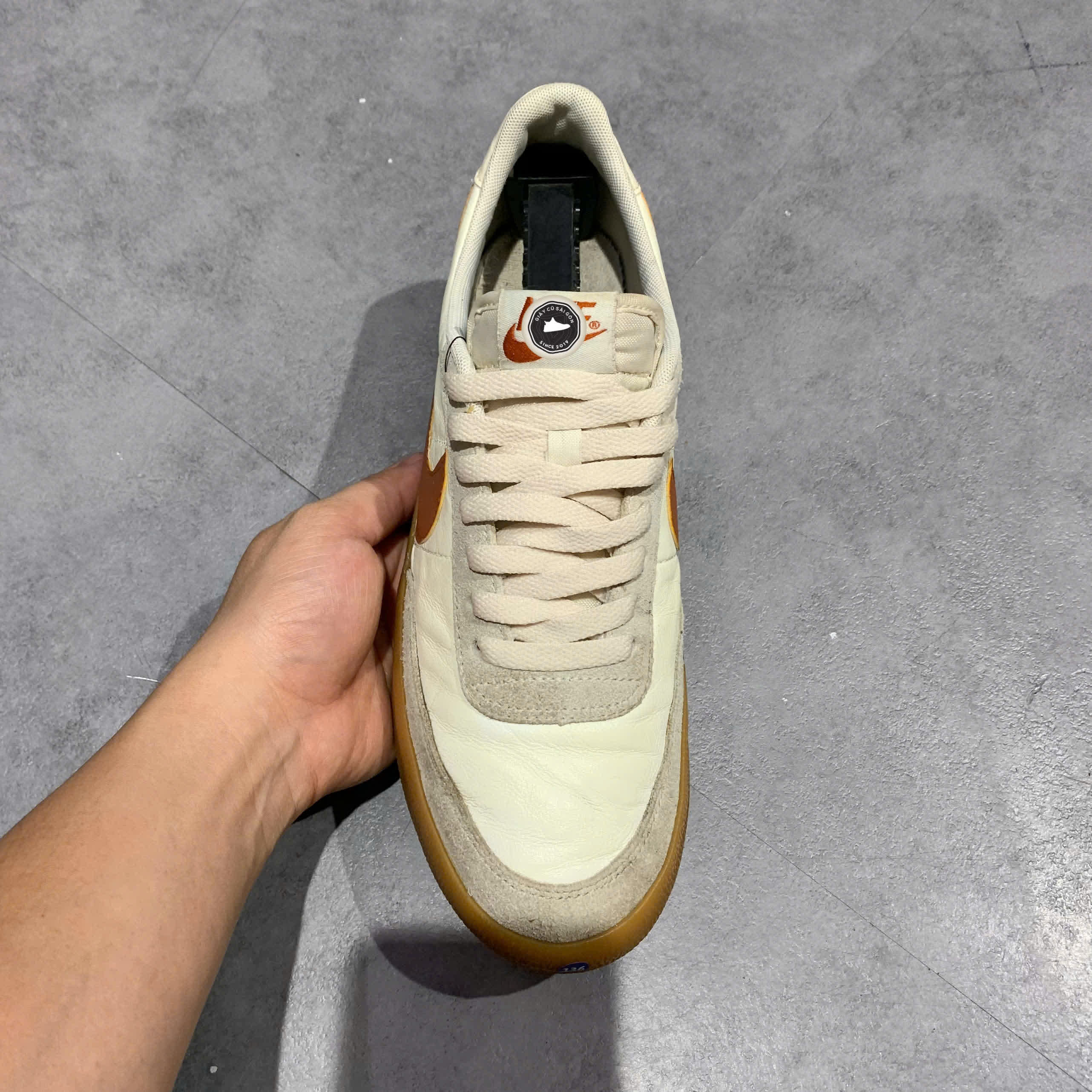 NIKE KILLSHOT 2 LEATHER SAIL DESERT ORANGE 432997‑127 – GIÀY 2HAND CHÍNH HÃNG PVN19220