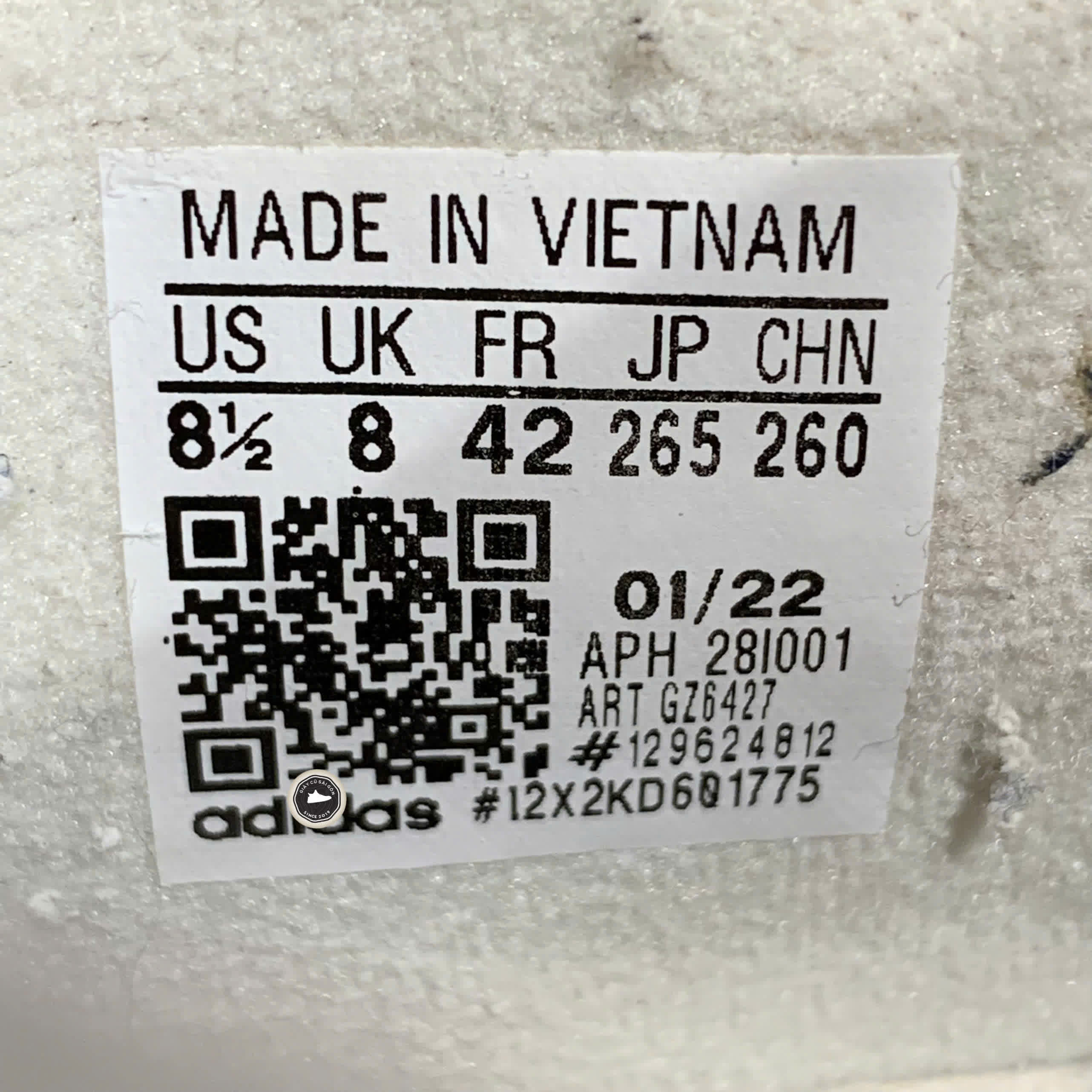ADIDAS FORUM 84 LOW XLD OFF WHITE COLLEGIATE NAVY – GZ6427 SIZE 42 – GIÀY 2HAND CHÍNH HÃNG