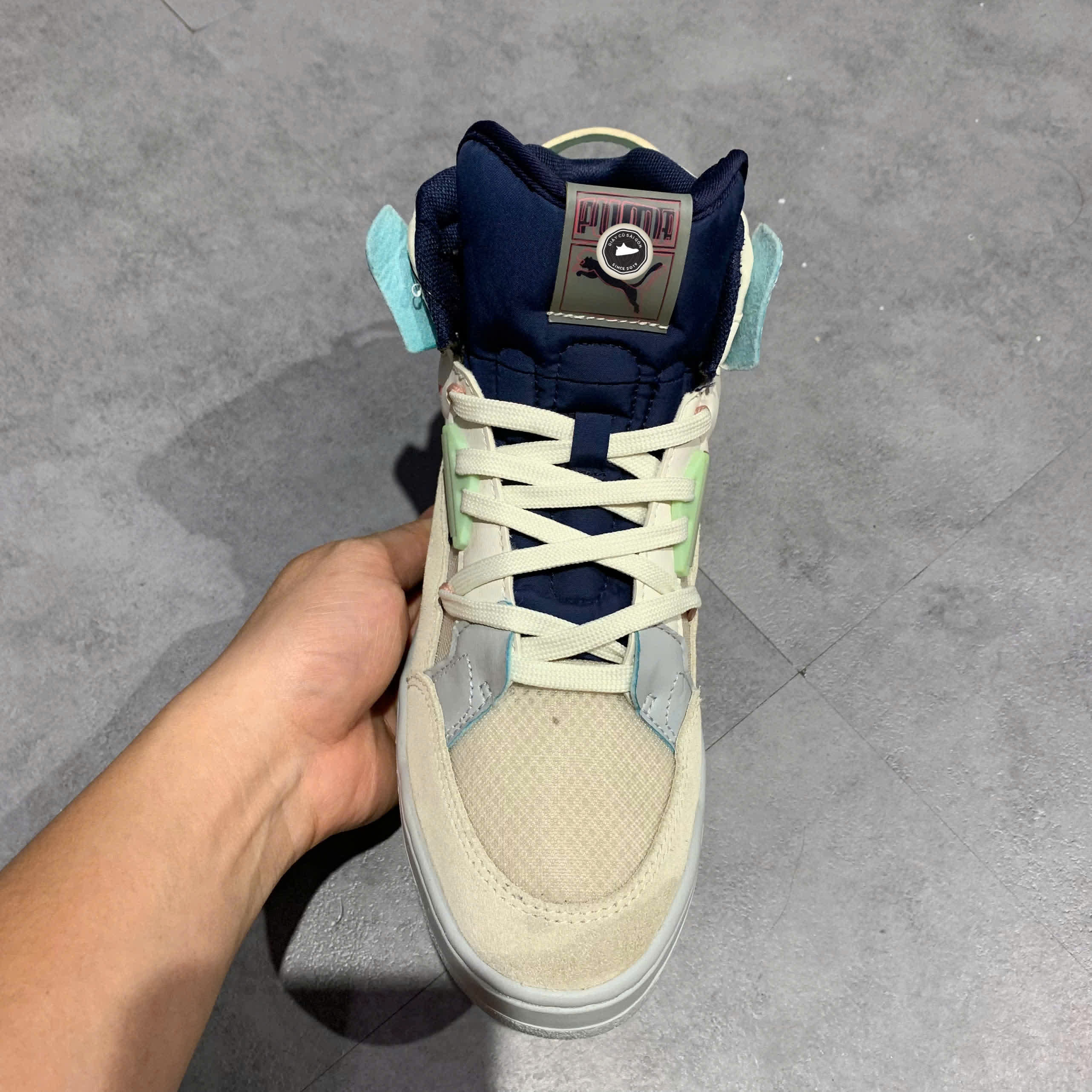 PUMA SLIPSTREAM MID ‘MUTATION CYBORG – VAPOROUS GREY’ – SIZE 40 – GIÀY 2HAND CHÍNH HÃNG
