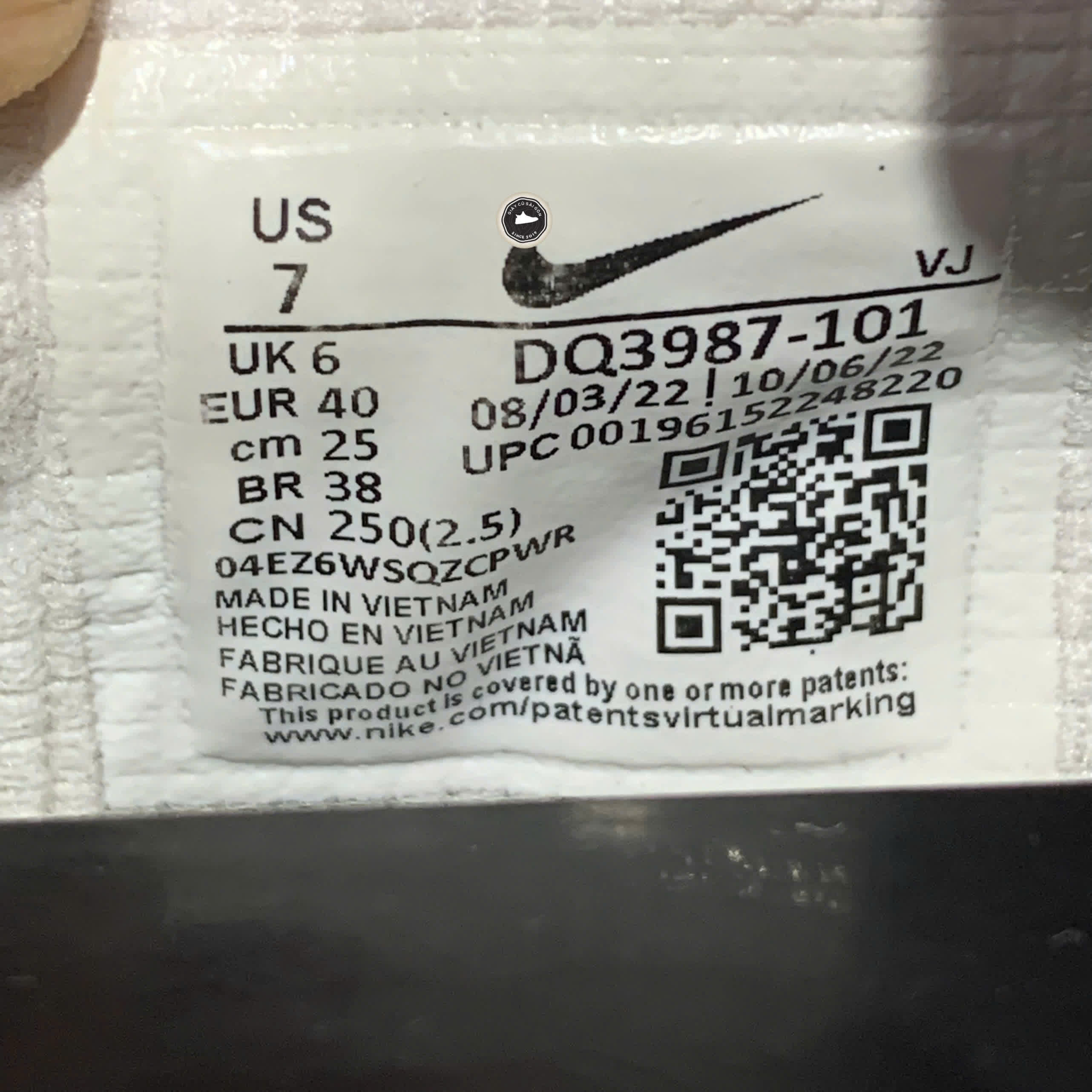NIKE AIR MAX TERRASCAPE 90 – DQ3987 101 SIZE 40 – GIÀY 2HAND CHÍNH HÃNG
