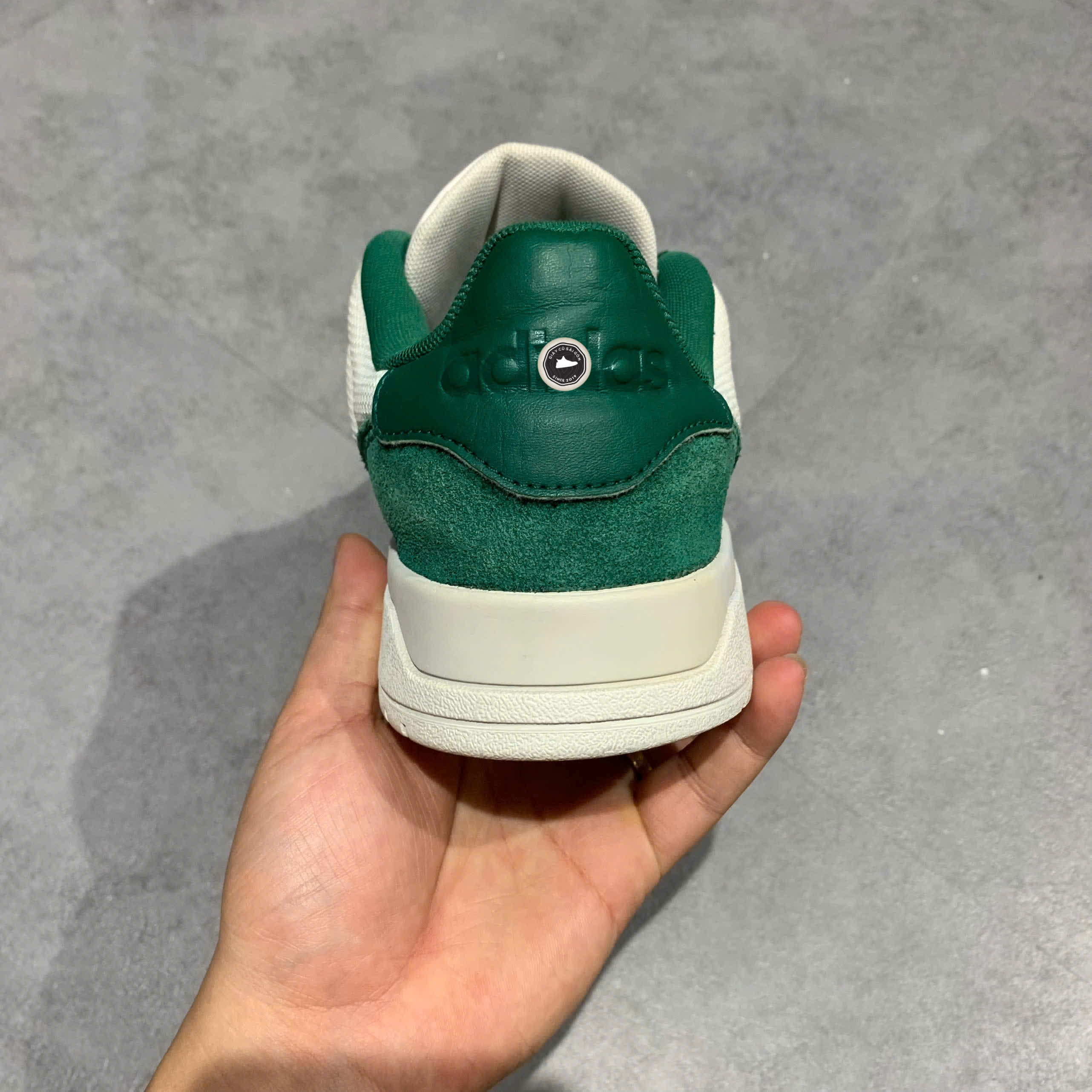 ADIDAS ENTRAP ‘WHITE YELLOW GREEN’ – G55068 SIZE 43 1/3 – GIÀY 2HAND CHÍNH HÃNG
