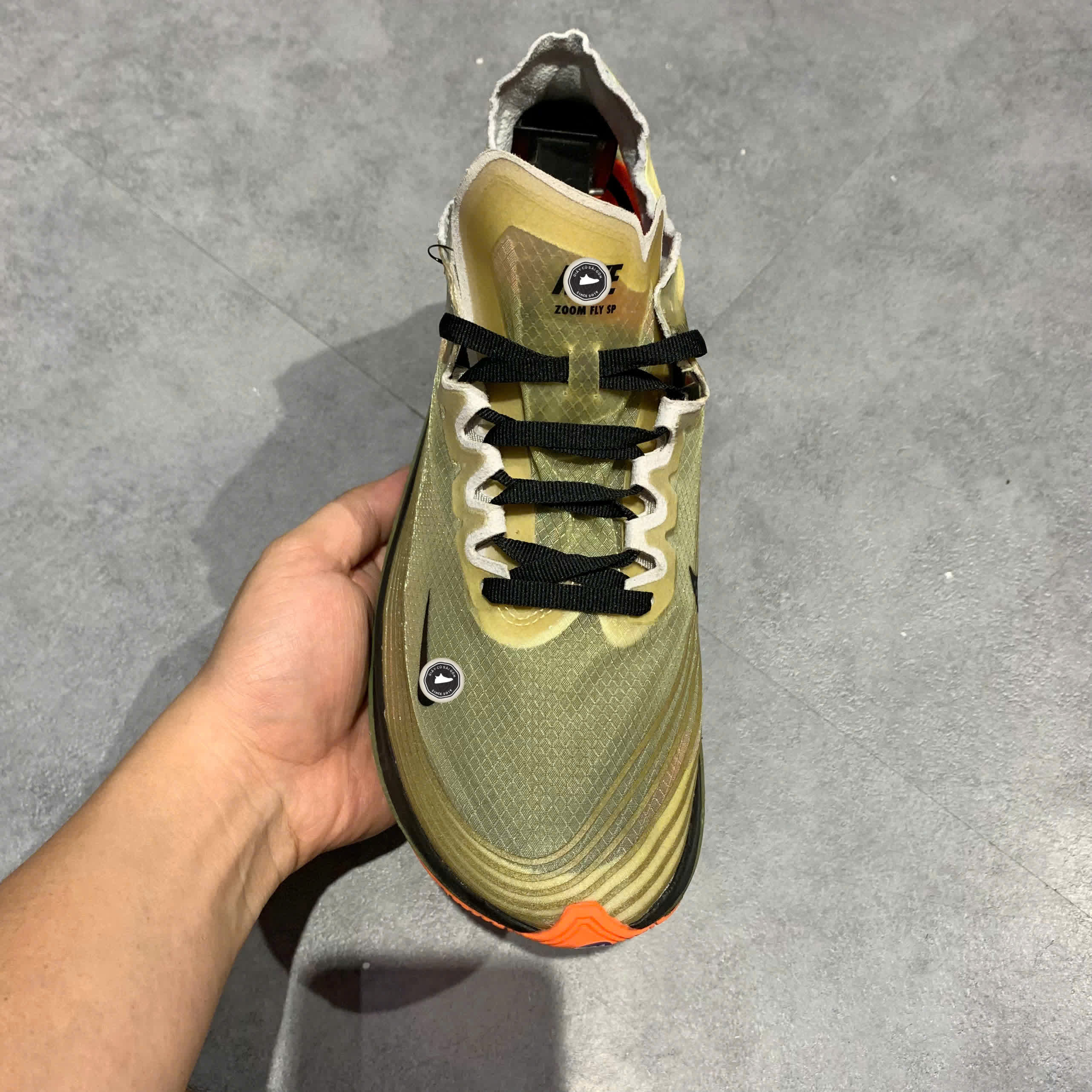 NIKE ZOOM FLY SP FLIGHT JACKET – AJ9282 200 SIZE 40.5 – GIÀY 2HAND CHÍNH HÃNG