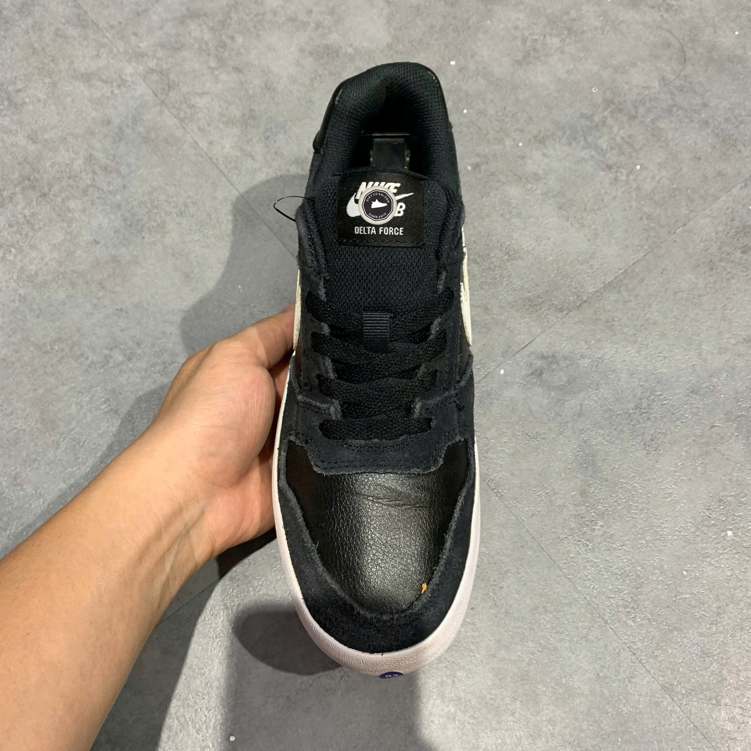NIKE SB DELTA FORCE VULC ‘BLACK’ – 942237 010 SIZE 40 – GIÀY 2HAND CHÍNH HÃNG
