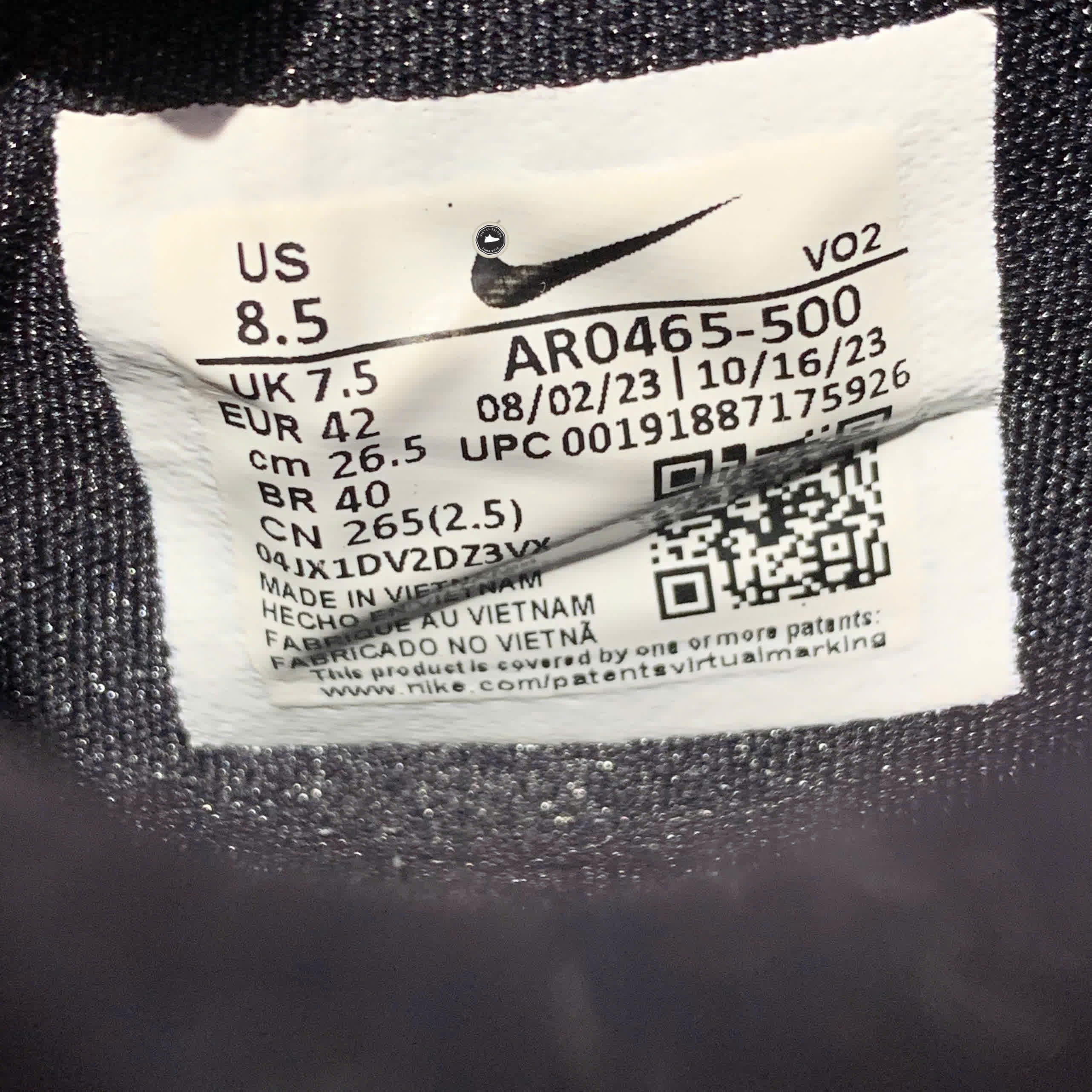 NIKE HYPERDUNK X LOW EP PURPLE AR0465 500 – SIZE 42 GIÀY 2HAND CHÍNH HÃNG [PVN19480]