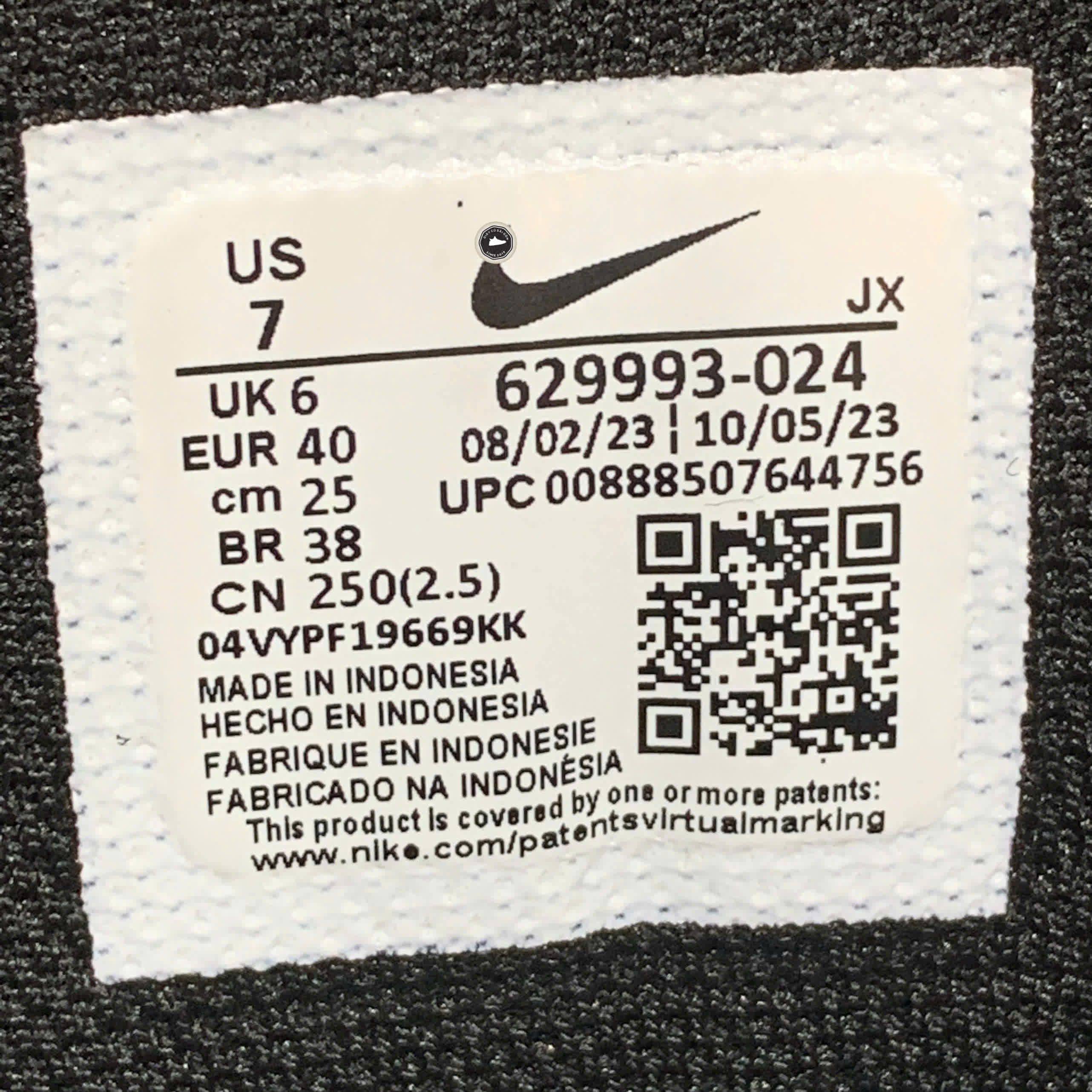 AIR MAX COMMAND ‘BLACK DARK GREY’ 629993 024 – GIÀY 2HAND CHÍNH HÃNG [PVN19423]