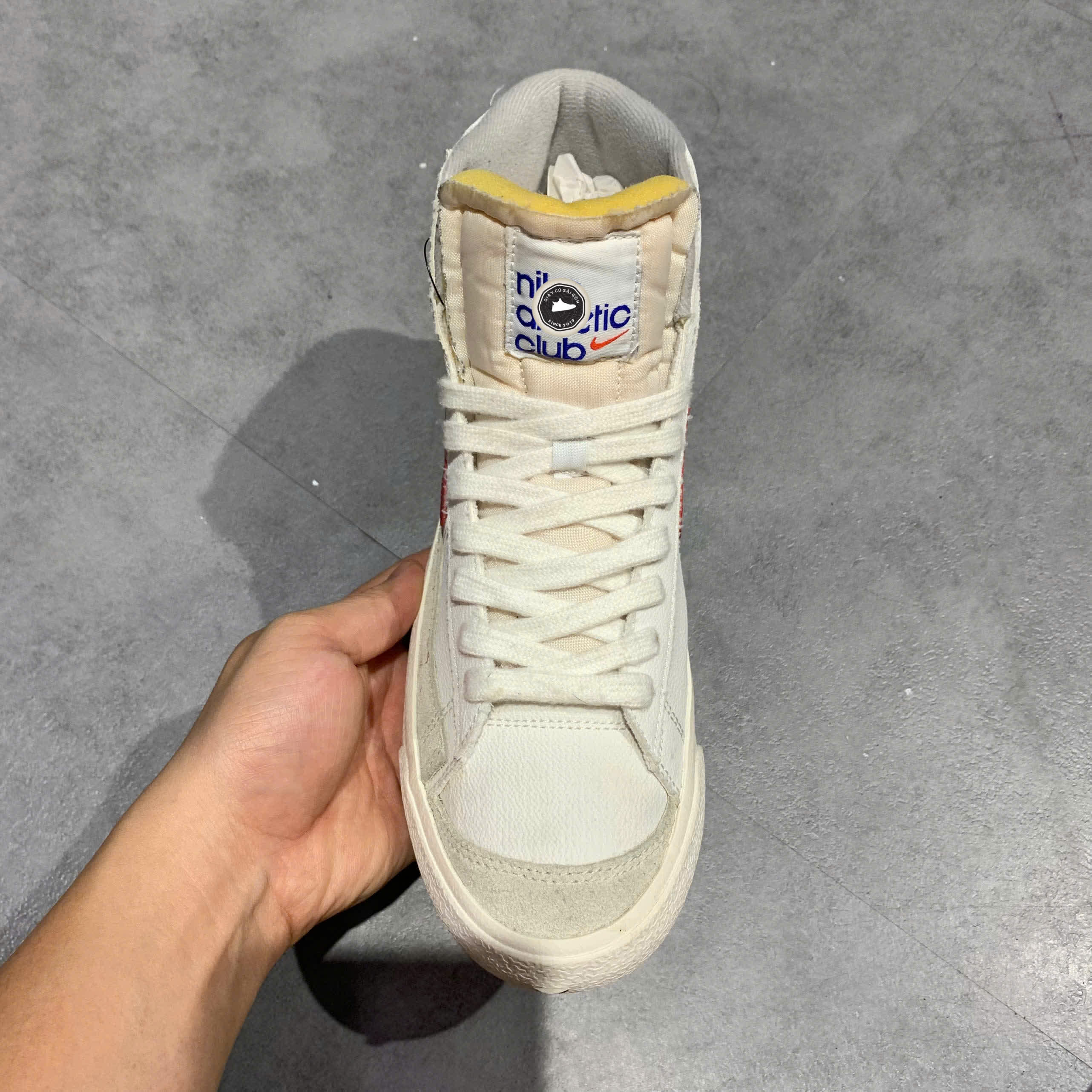 NIKE BLAZER MID ’77 ATHLETIC CLUB – DH7694 100 SIZE 40 – GIÀY 2HAND CHÍNH HÃNG