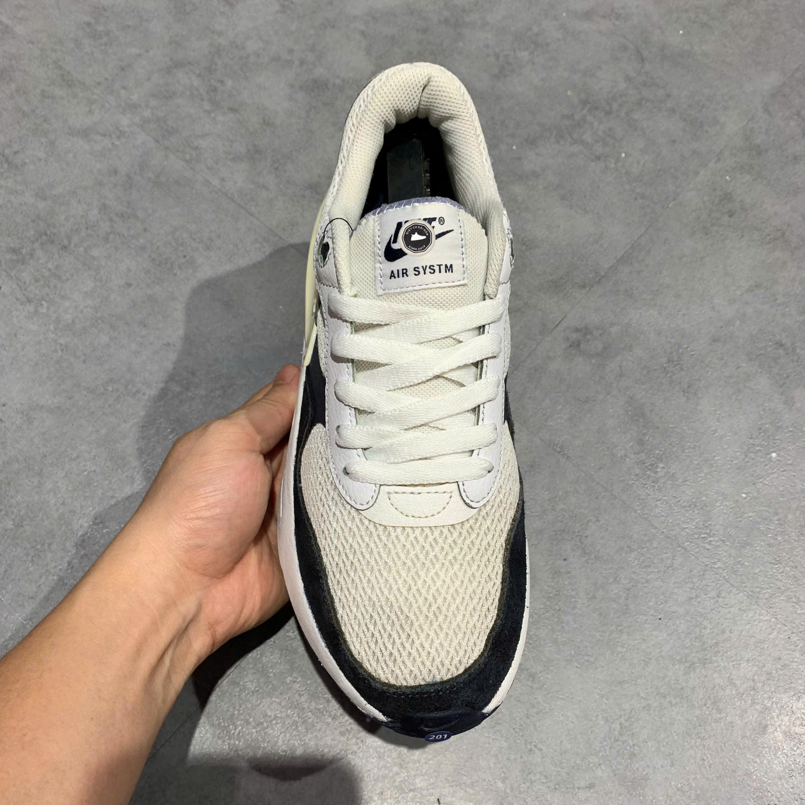 NIKE AIR MAX SYSTM “WHITE OBSIDIAN” – DM9537 102 SIZE 40.5 – GIÀY 2HAND CHÍNH HÃNG