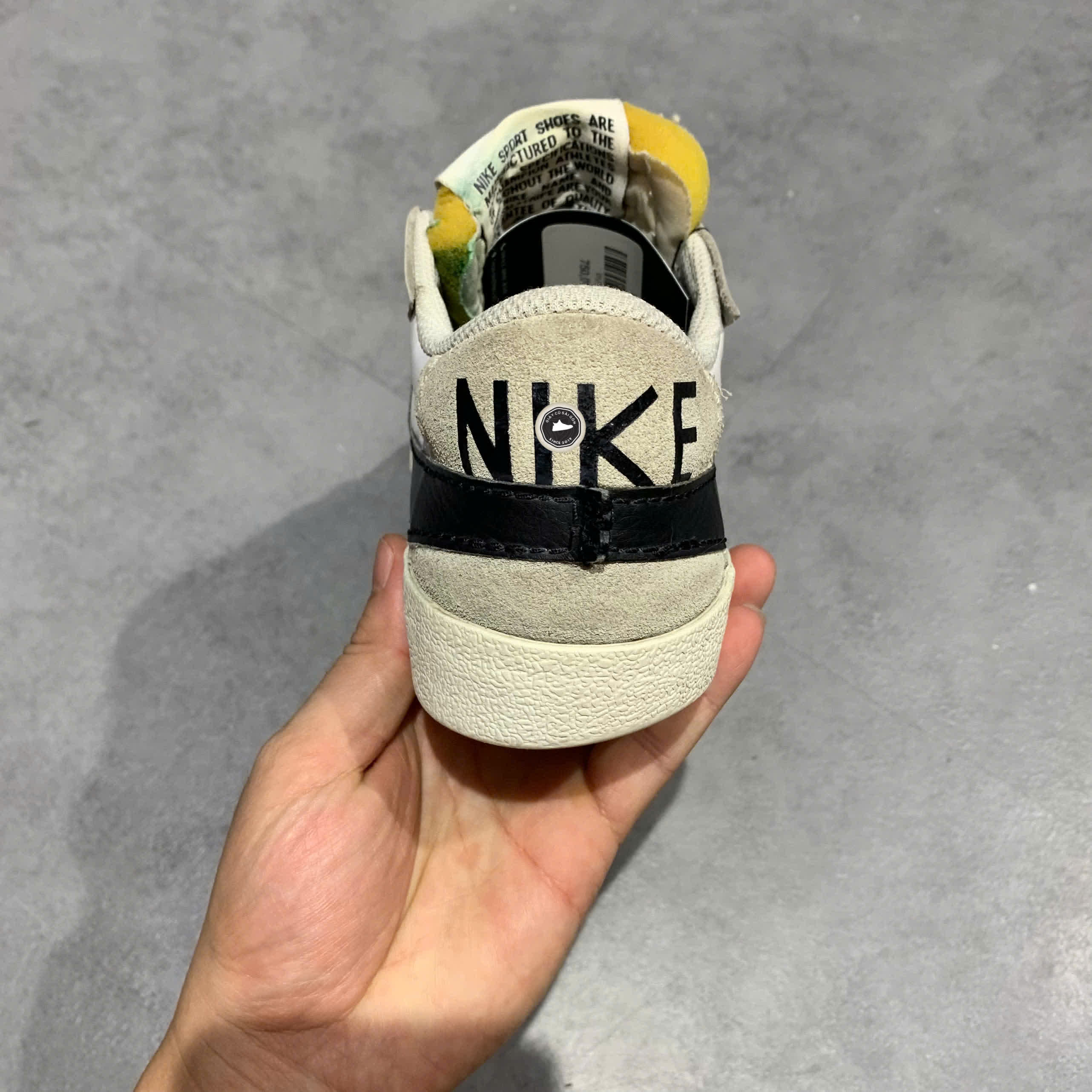 NIKE BLAZER LOW ’77 JUMBO – DN2158 101 SIZE 40 – GIÀY 2HAND CHÍNH HÃNG