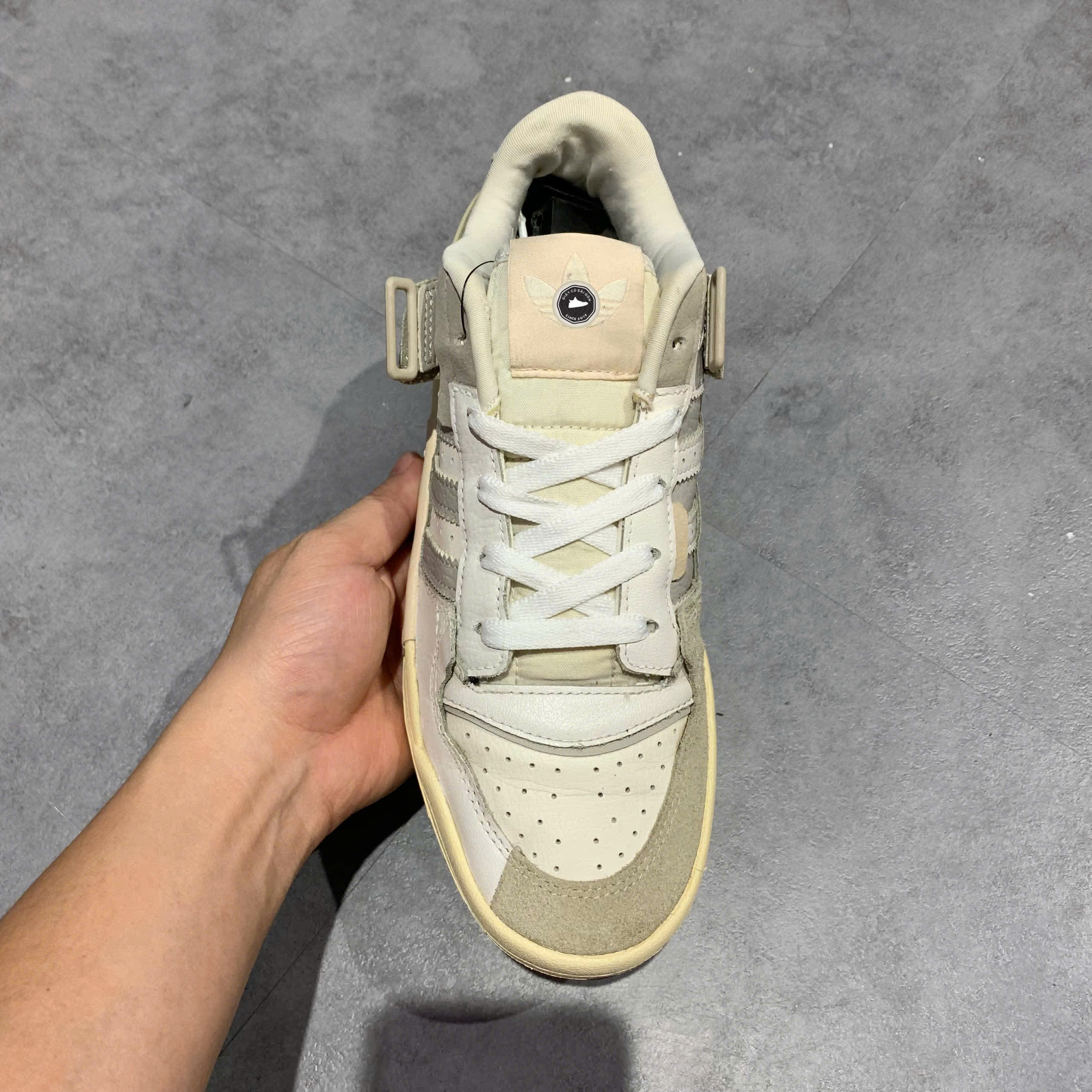 ADIDAS ORIGINALS FORUM EXHIBIT ‘WHITE GRAY’ GX2159 – GIÀY 2HAND CHÍNH HÃNG [PVN19410]