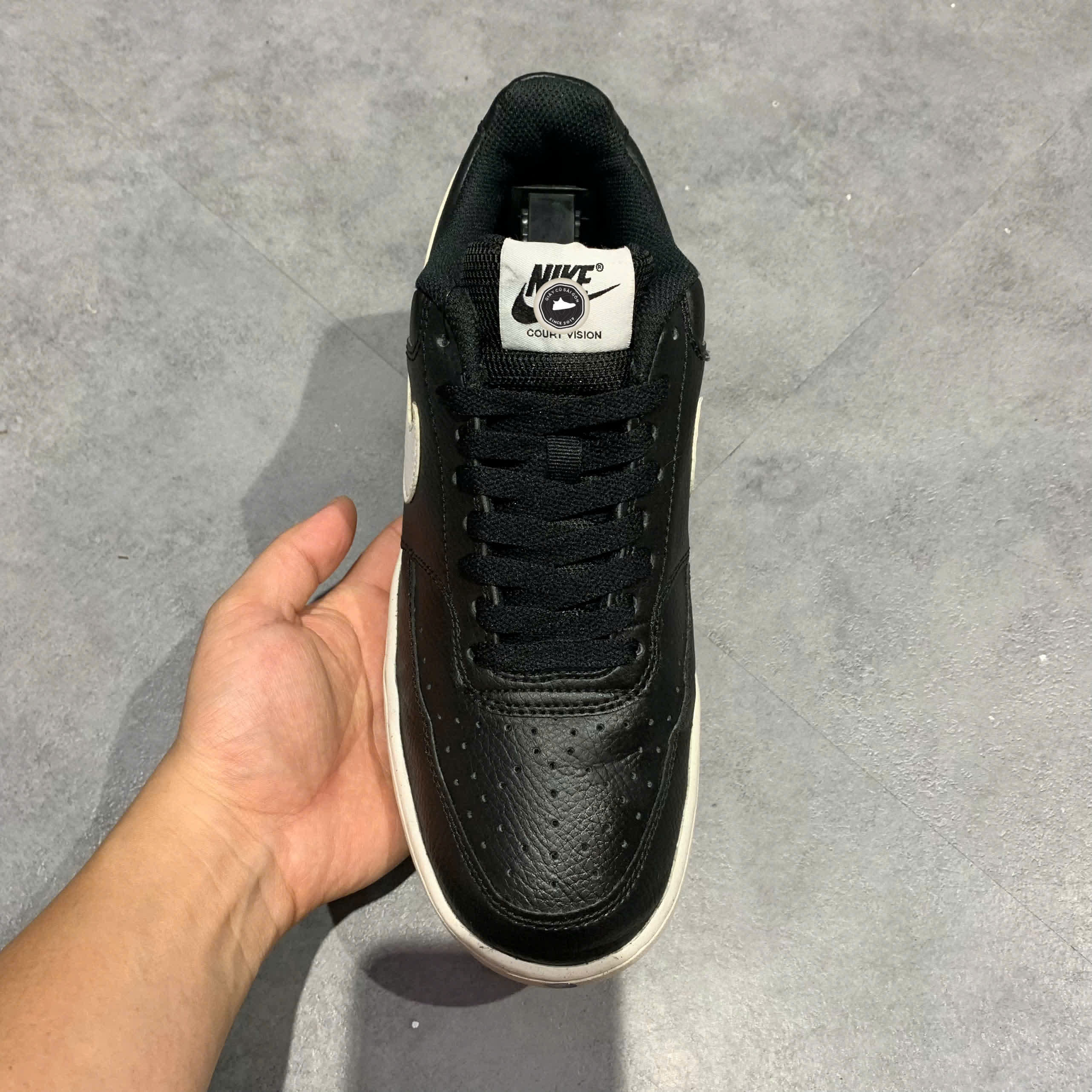 NIKE COURT VISION LOW NEXT NATURE – DH2987 001 SIZE 40.5 – GIÀY 2HAND CHÍNH HÃNG