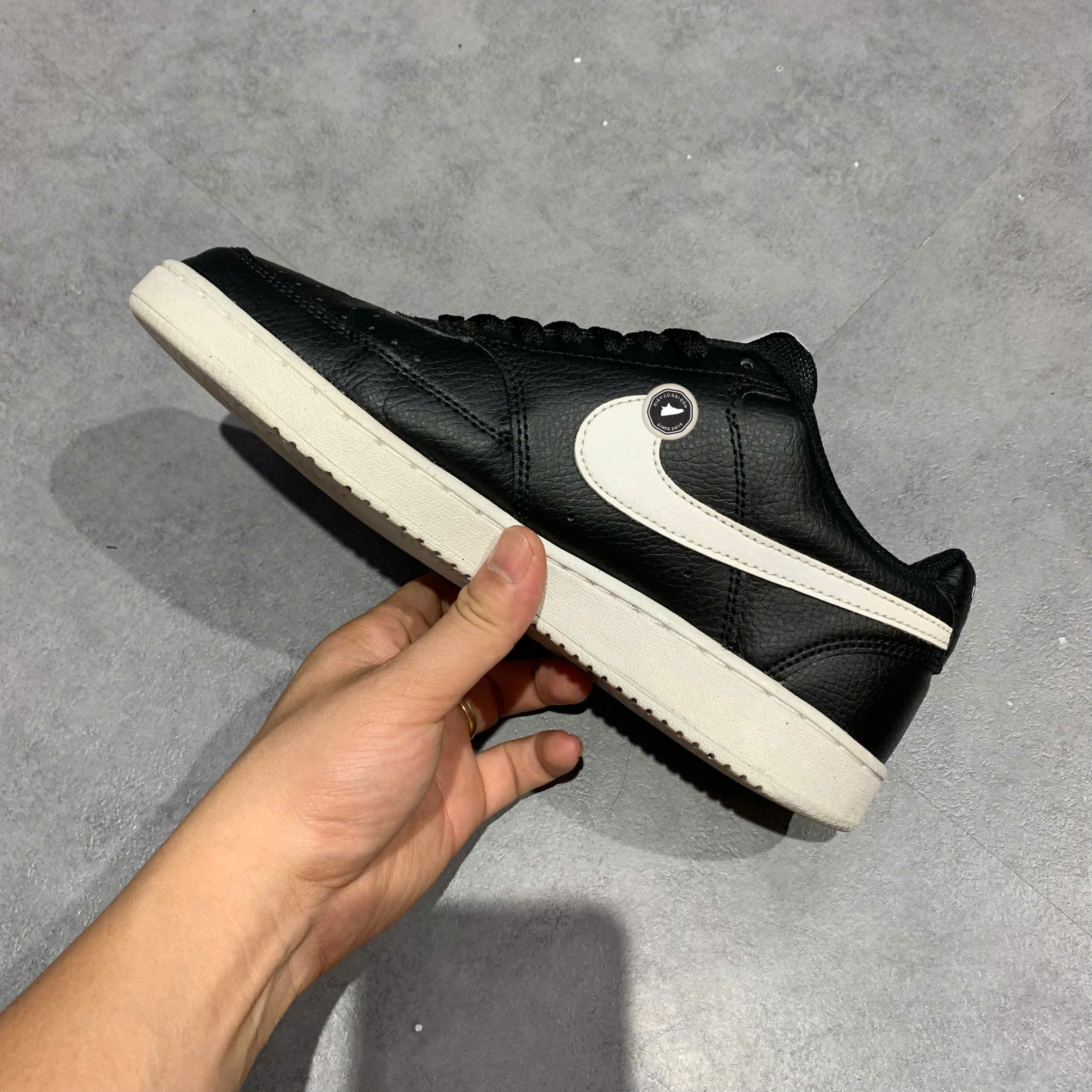 NIKE COURT VISION LOW NEXT NATURE – DH2987 001 SIZE 40.5 – GIÀY 2HAND CHÍNH HÃNG