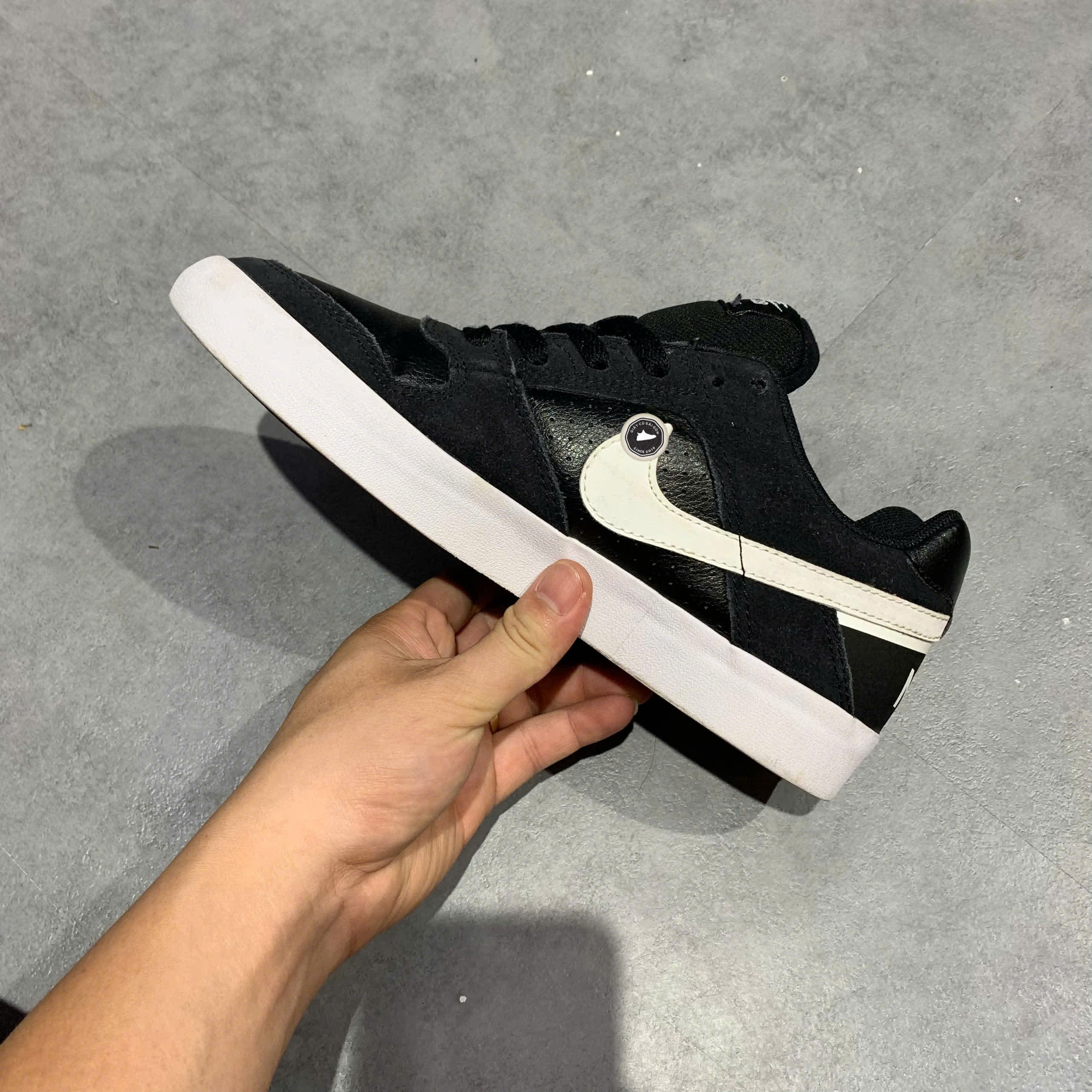 NIKE SB DELTA FORCE VULC ‘BLACK’ 942237 010 – SIZE 40 GIÀY 2HAND CHÍNH HÃNG [PVN19196]