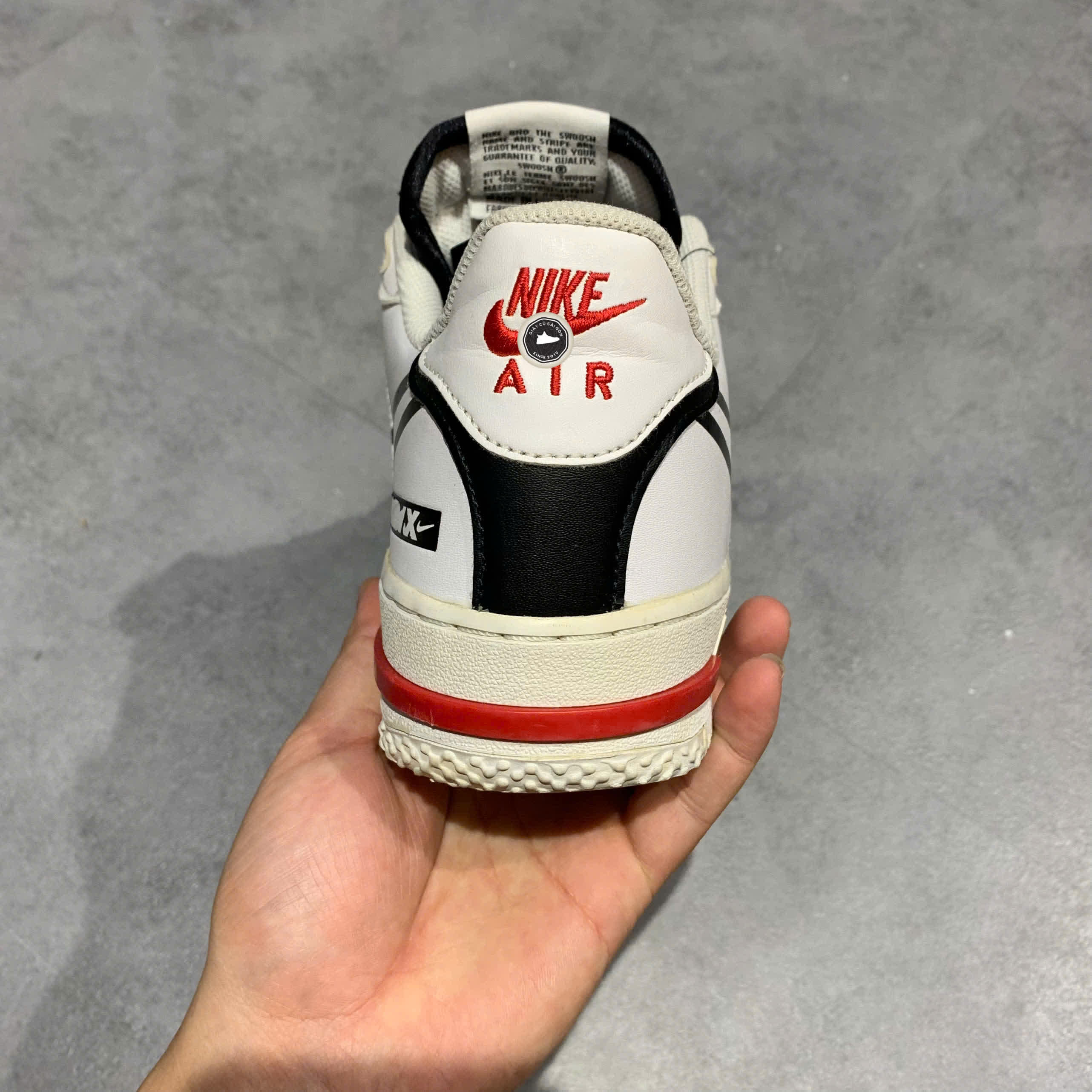 NIKE AIR FORCE 1 ’07 LOW ‘TRIPLE WHITE’ CD4366 100 GIÀY 2HAND CHÍNH HÃNG [PVN19162]