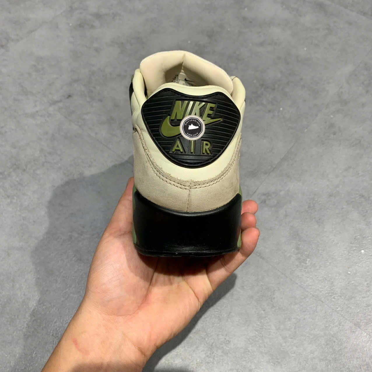 NIKE AIR MAX 90 NRG ‘LAHAR ESCAPE IVORY’ CI5646-200 SIZE 43 GIÀY 2HAND CHÍNH HÃNG [PVN19548]