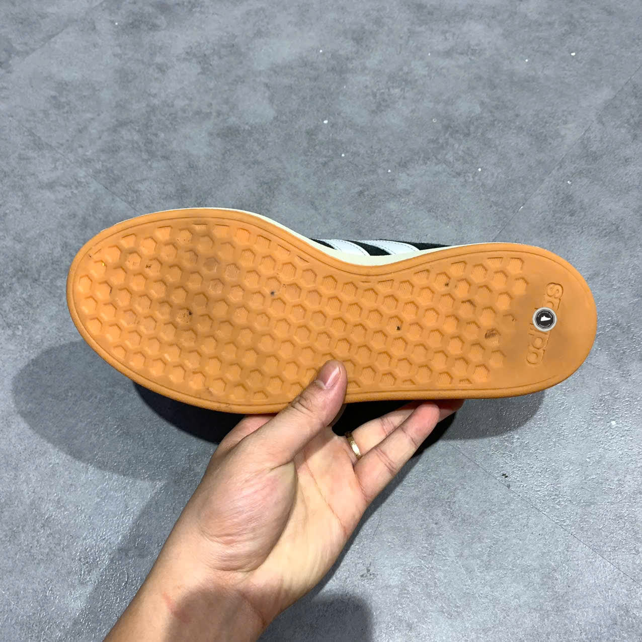 ADIDAS LITE RACER ADAPT 5.0 'BLACK GREY' GX6784 SIZE 40 GIÀY 2HAND CHÍNH HÃNG [PVN19651]