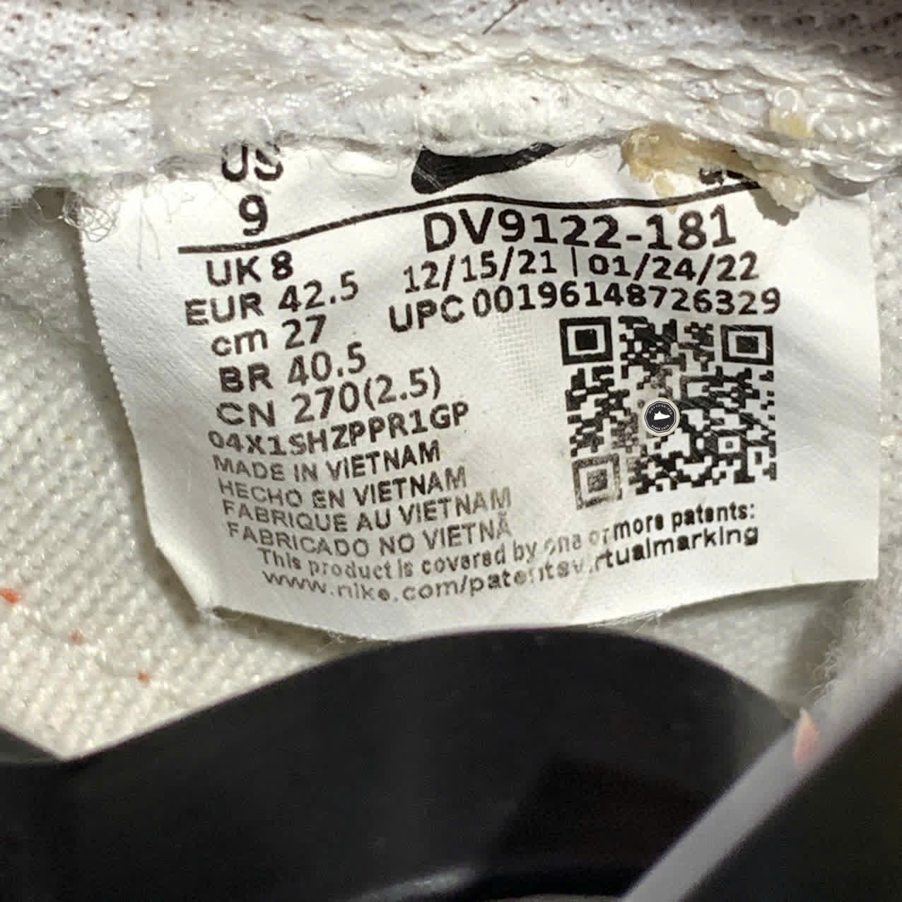 NIKE BLAZER LOW ’77 JUMBO DV9122-181 – SIZE 42.5 GIÀY 2HAND CHÍNH HÃNG – PVN19685