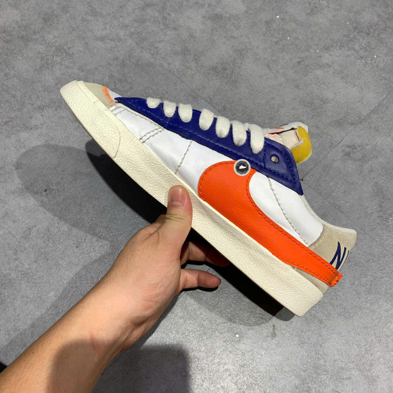 NIKE BLAZER LOW ’77 JUMBO DV9122-181 – SIZE 42.5 GIÀY 2HAND CHÍNH HÃNG – PVN19685