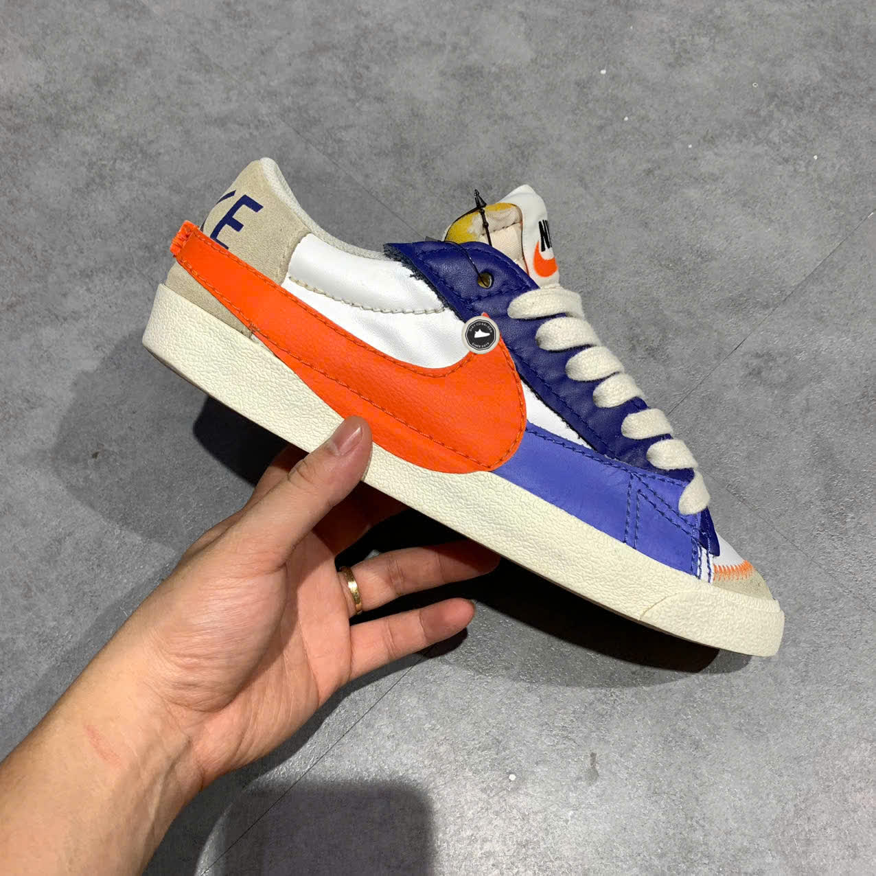 NIKE BLAZER LOW ’77 JUMBO DV9122-181 – SIZE 42.5 GIÀY 2HAND CHÍNH HÃNG – PVN19685