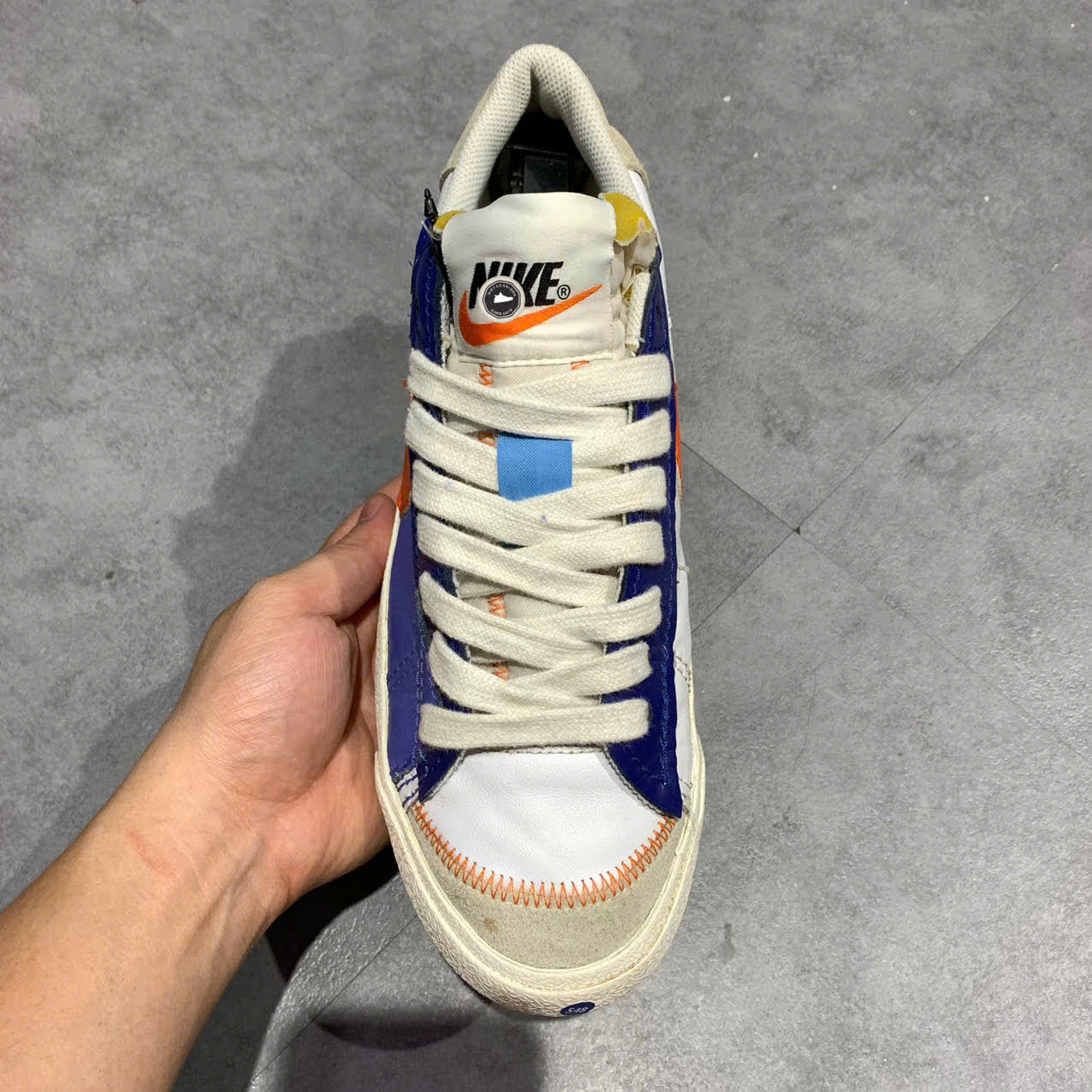 NIKE BLAZER LOW ’77 JUMBO DV9122-181 – SIZE 42.5 GIÀY 2HAND CHÍNH HÃNG – PVN19685