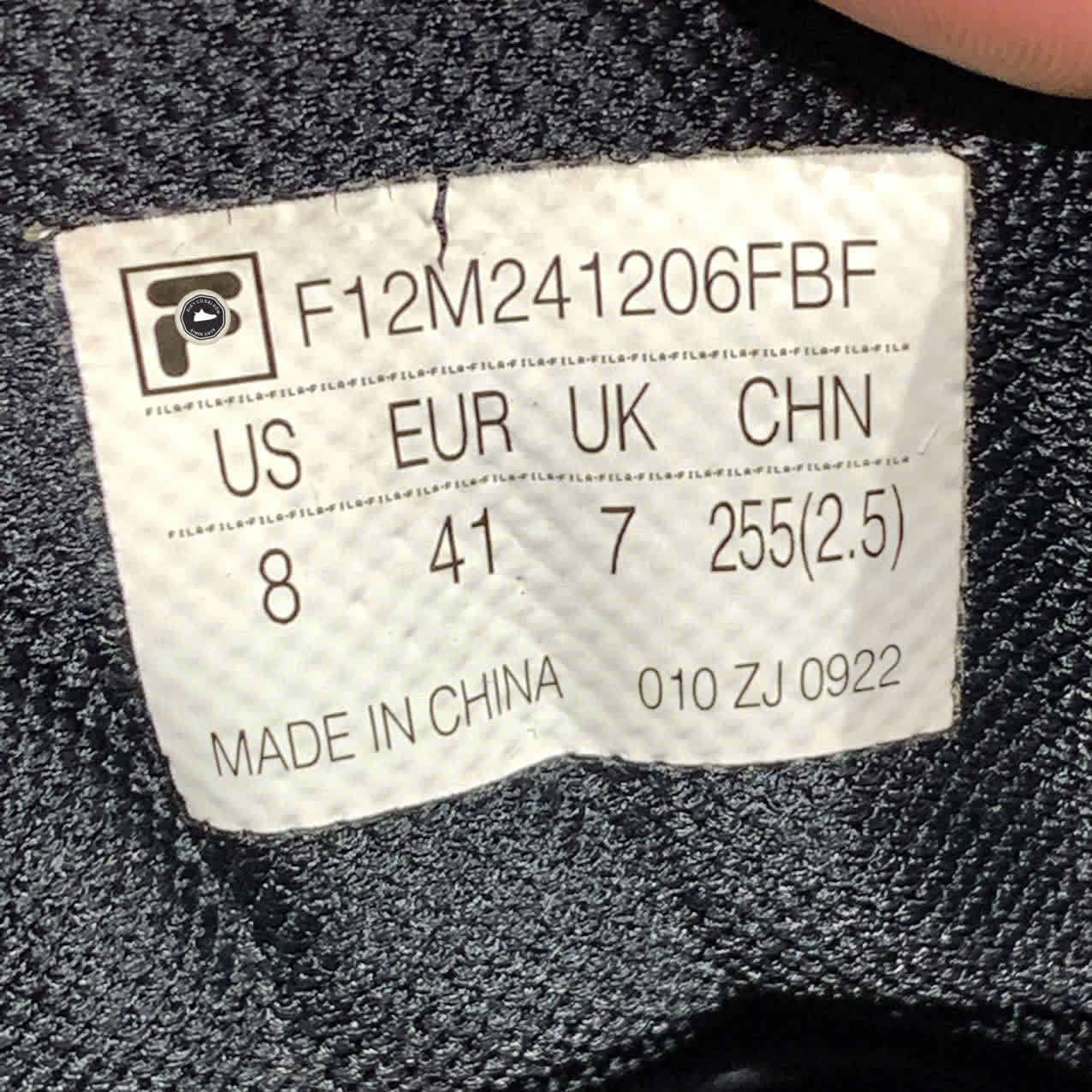 FILA DOPPIO “RED” F12M241206FBF SIZE 41 GIÀY 2HAND CHÍNH HÃNG PVN19668