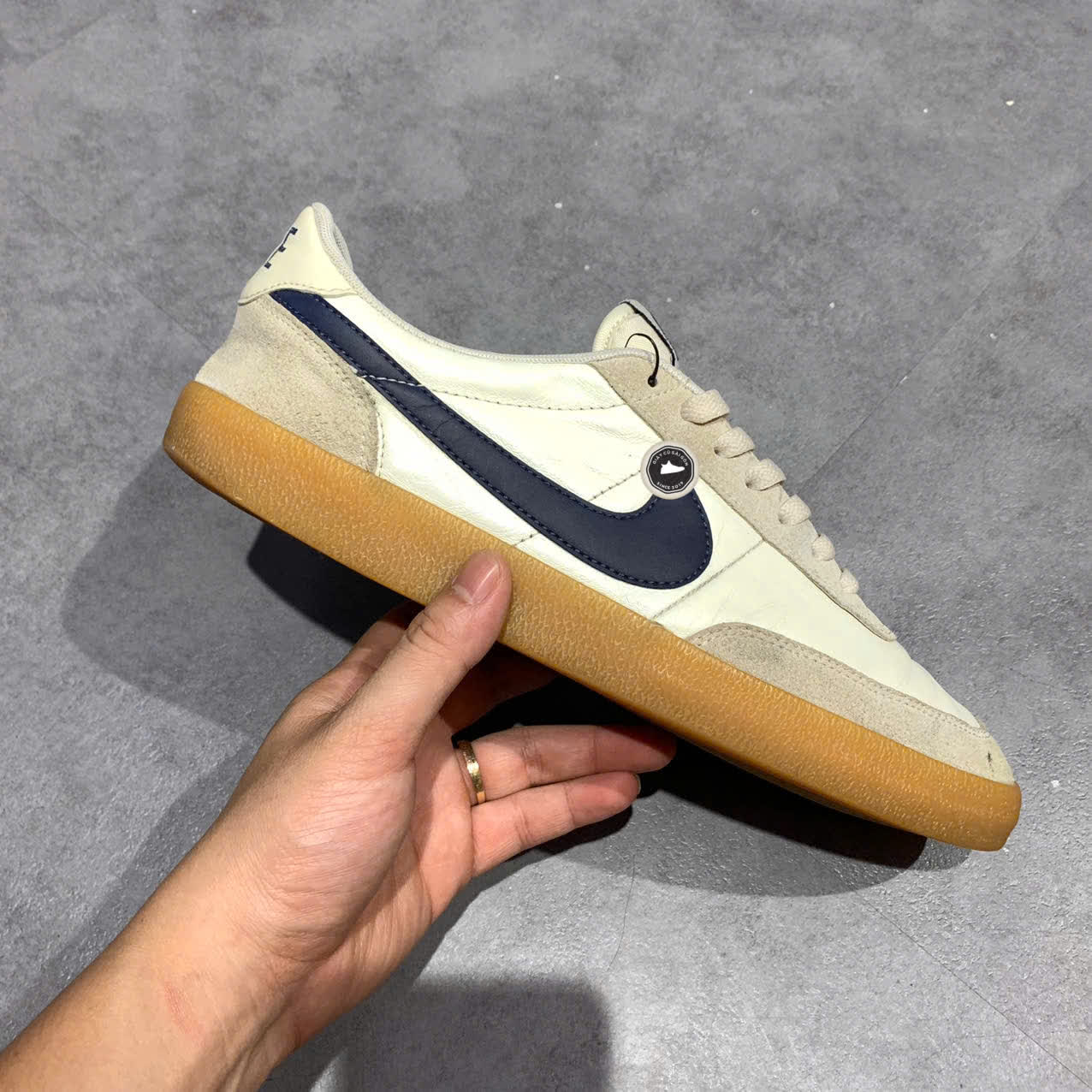 NIKE KILLSHOT 2 LEATHER 432997-107 SIZE 44 GIÀY 2HAND CHÍNH HÃNG PVN19690