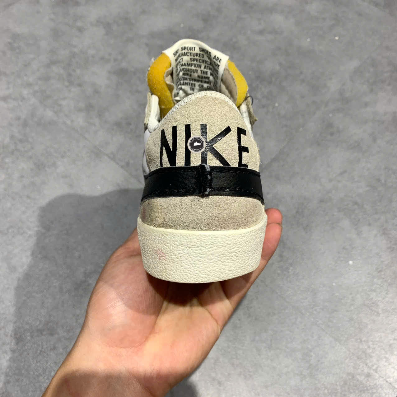 NIKE BLAZER LOW ’77 JUMBO DN2158-101 – SIZE 41 GIÀY 2HAND CHÍNH HÃNG – PVN19674