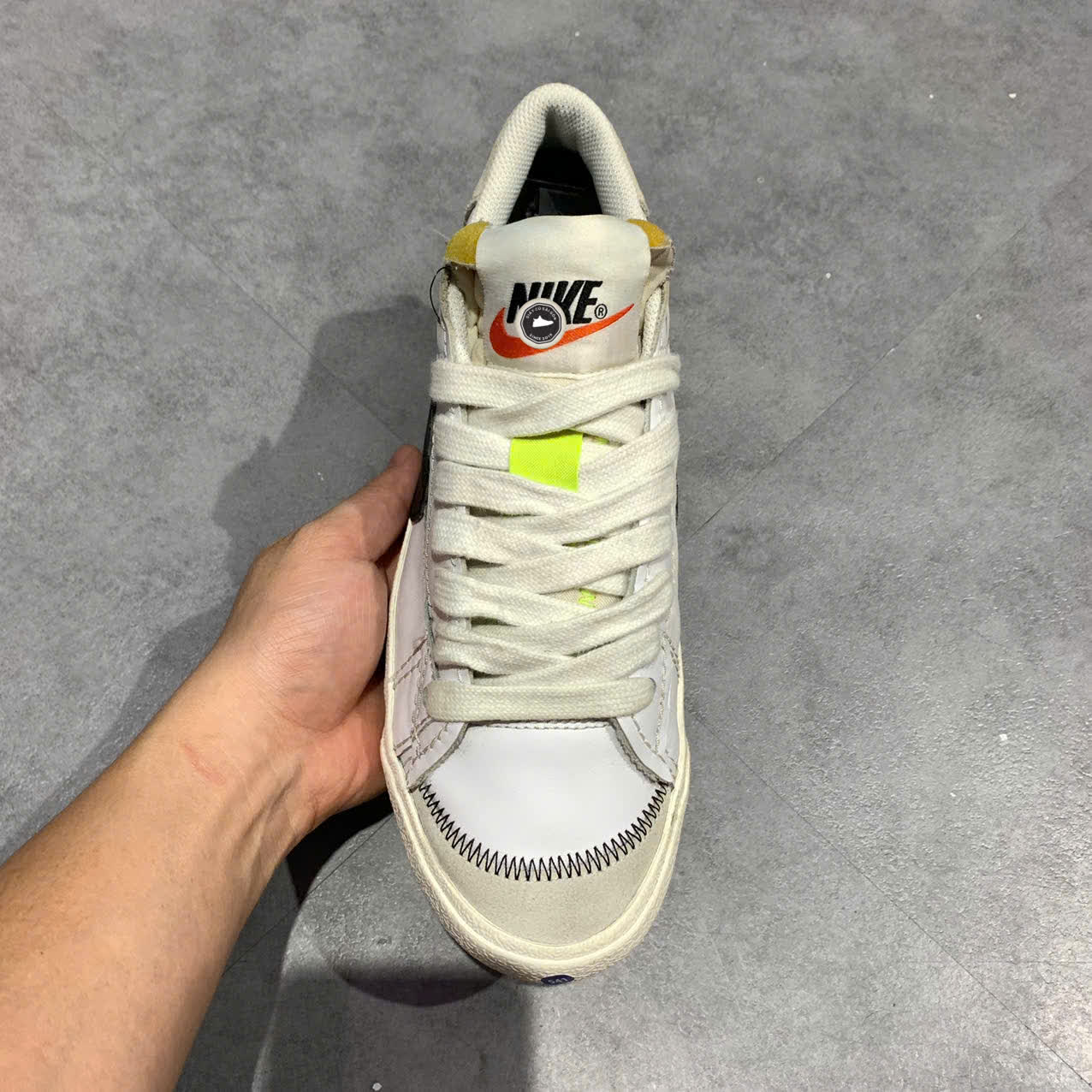 NIKE BLAZER LOW ’77 JUMBO DN2158-101 – SIZE 41 GIÀY 2HAND CHÍNH HÃNG – PVN19674