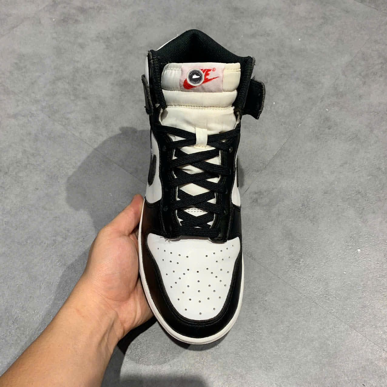 HOT Giày Nike Air Jordan Dunk High Panda NIKE DUNK HIGH