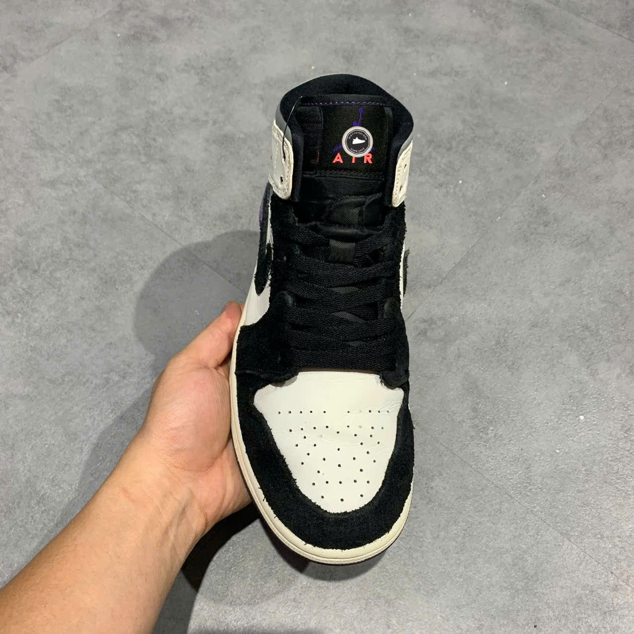 NIKE AIR JORDAN MID SE 'VARSITY PURPLE' 852542-105 SIZE 40 GIÀY 2HAND  CHÍNH HÃNG PVN19770