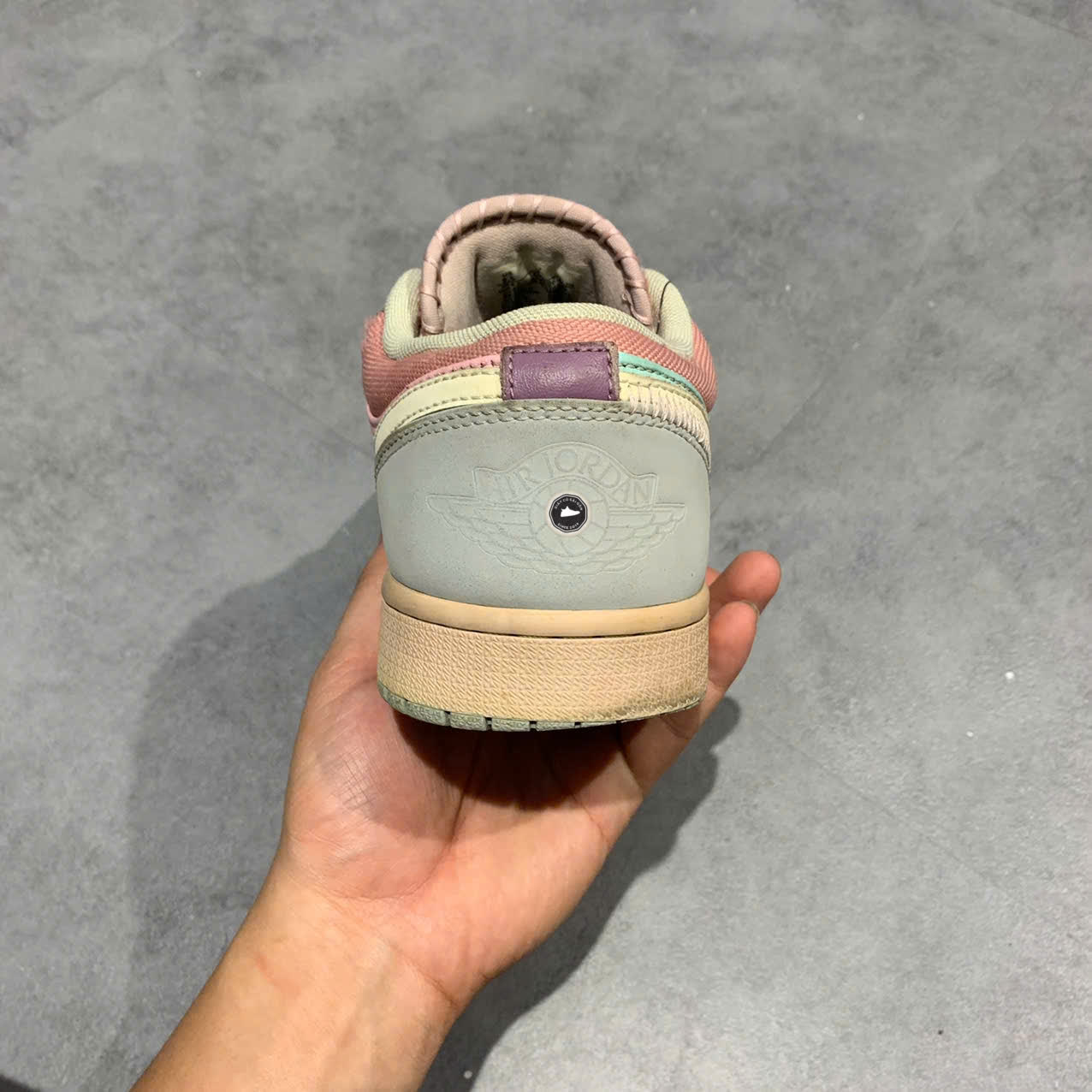 NIKE AIR JORDAN 1 LOW SE EASTER PASTEL DJ5196 615 SIZE 43 GIÀY 2HAND CHÍNH HÃNG PVN19768