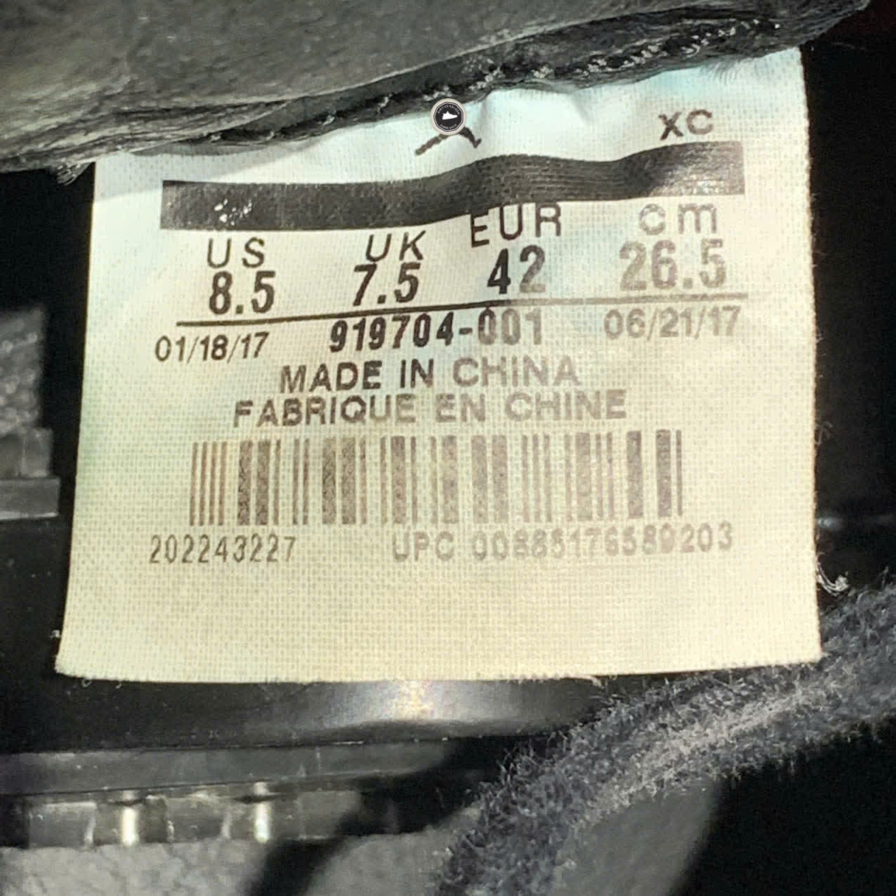 AIR JORDAN 1 RETRO HIGH FLYKNIT BRED 919704-001 SIZE 42 GIÀY 2HAND CHÍNH HÃNG PVN19732