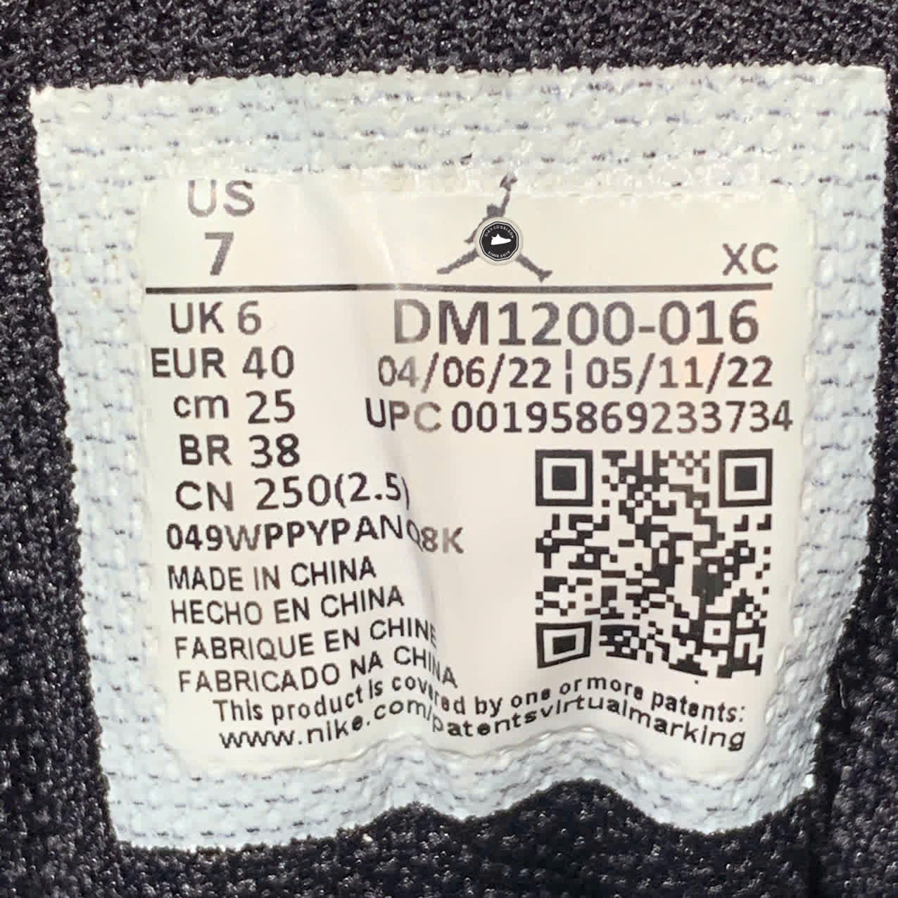 NIKE JORDAN 1 MID SE ELEPHANT PRINT DM1200-016 SIZE 40 GIÀY 2HAND CHÍNH HÃNG PVN19791