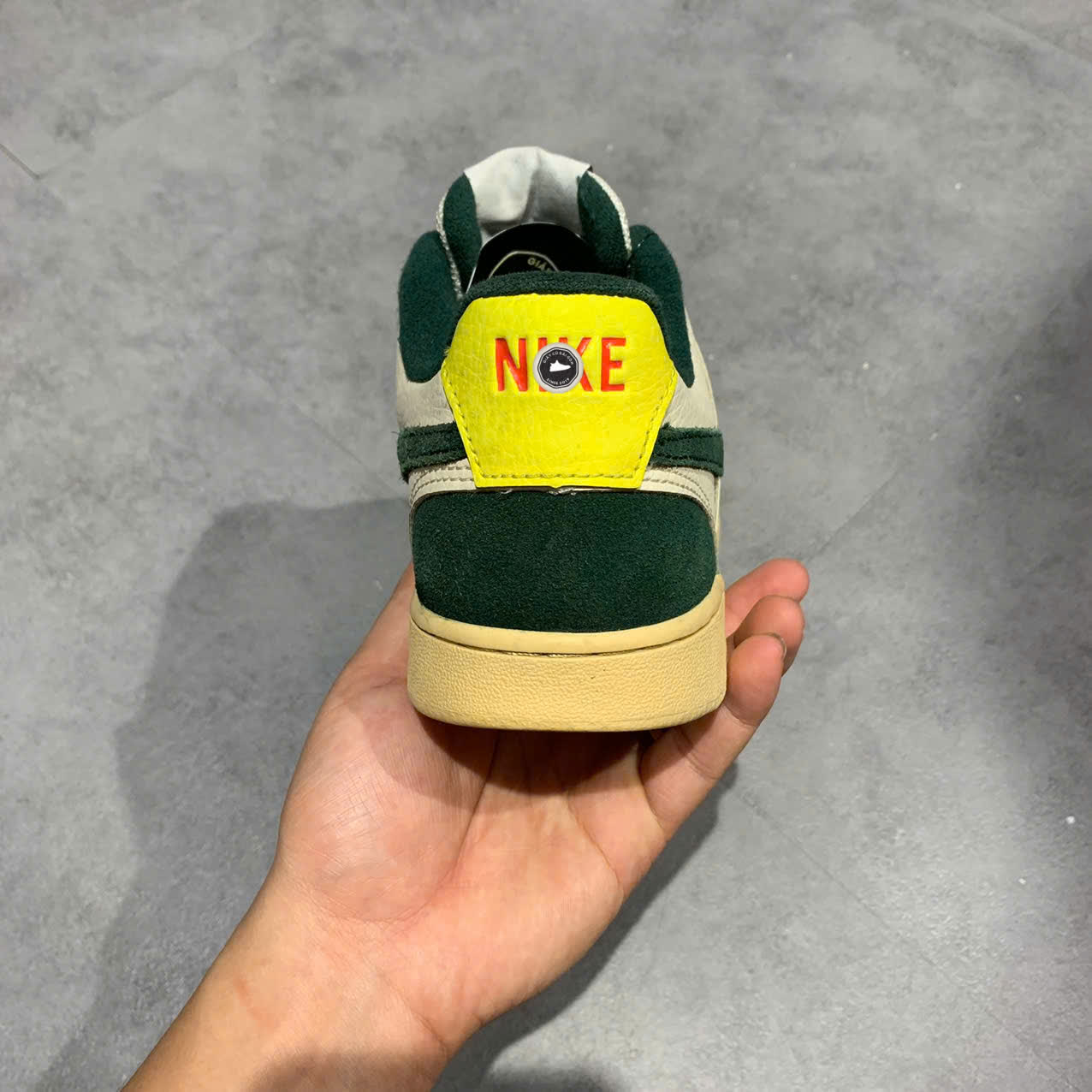 NIKE COURT VISION LOW SAIL PRO GREEN FD0320 133 SIZE 42 GIÀY 2HAND CHÍNH HÃNG PVN19665