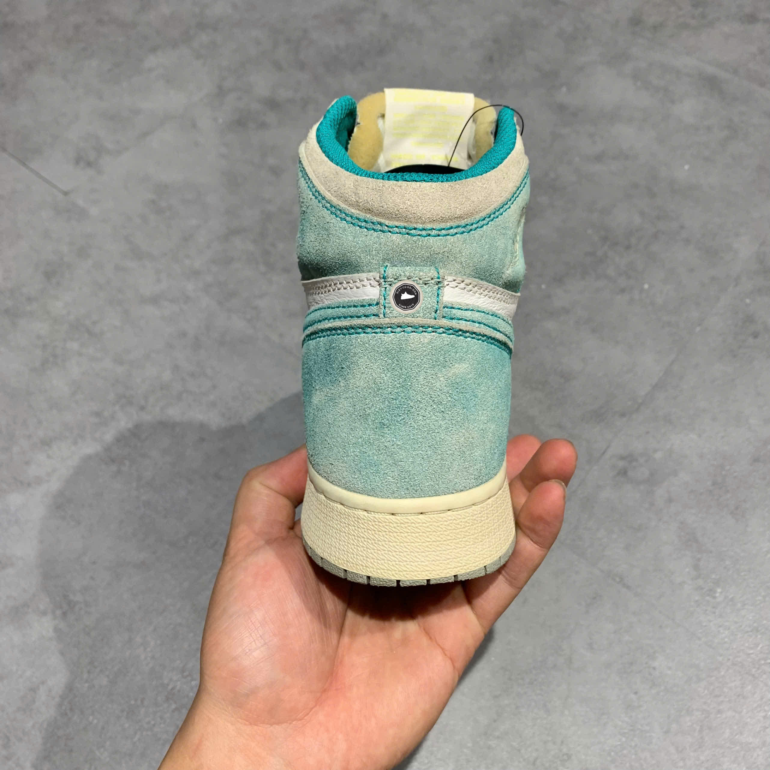 NIKE AIR JORDAN RETRO HIGH OG GS 'TURBO GREEN' 575441-311 SIZE