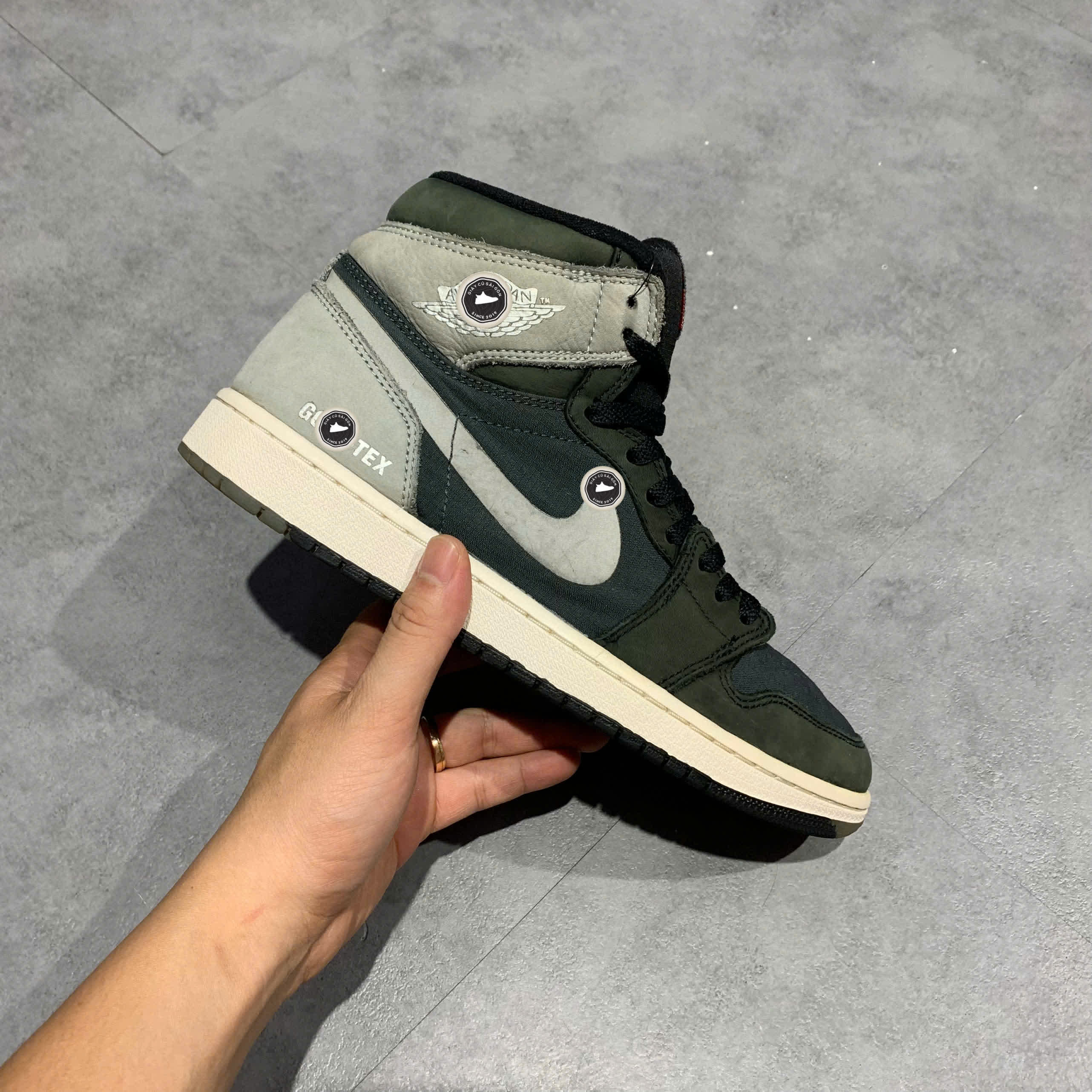 NIKE AIR JORDAN 1 HIGH ELEMENT GORE-TEX DB2889-001 SIZE 41 GIÀY 2HAND CHÍNH HÃNG PVN19834