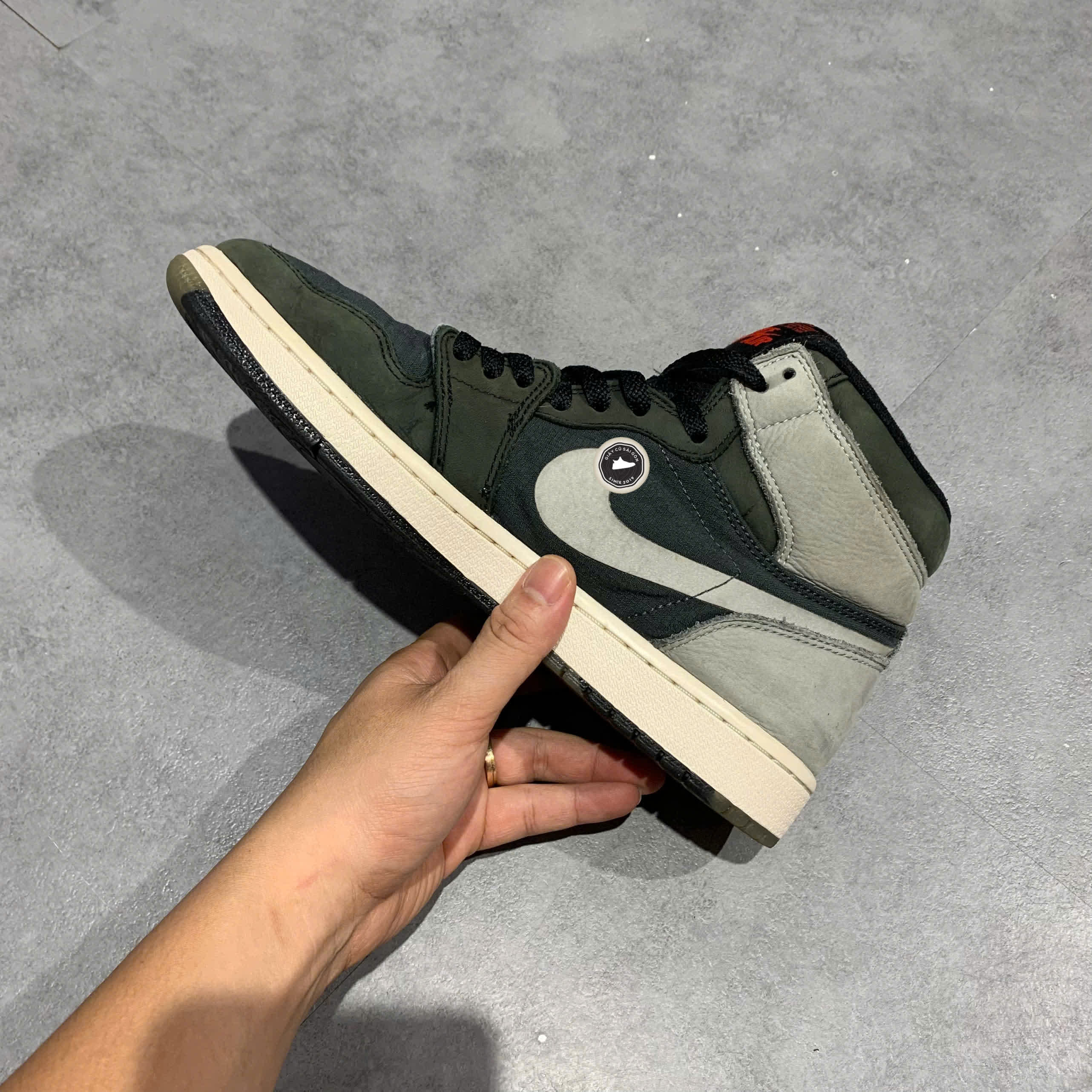 NIKE AIR JORDAN 1 HIGH ELEMENT GORE-TEX DB2889-001 SIZE 41 GIÀY 2HAND CHÍNH HÃNG PVN19834