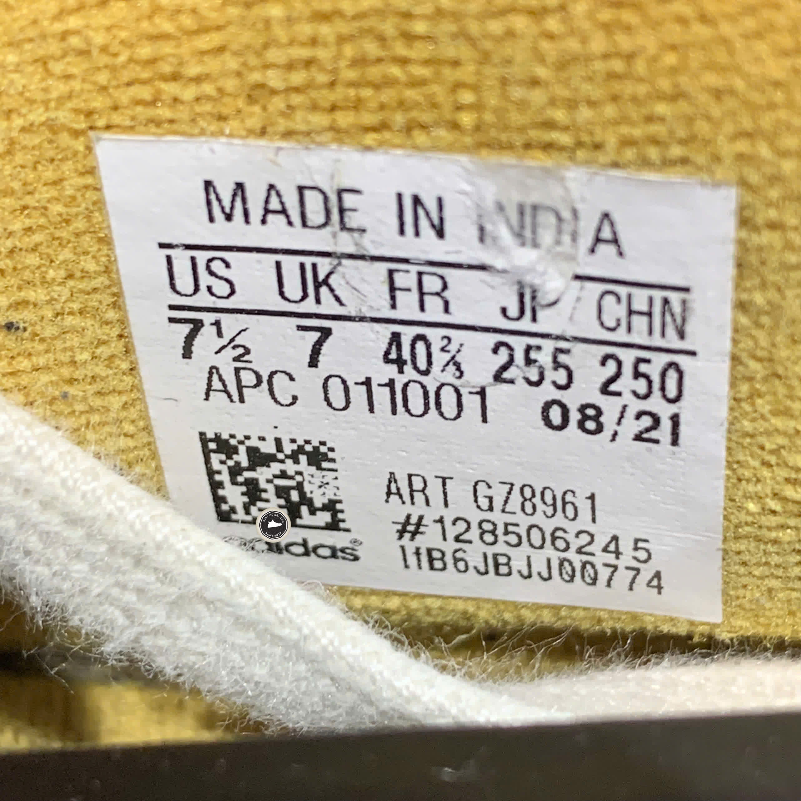 ADIDAS FORUM 84 LOW “CREAM WHITE VICTORY GOLD” GZ8961 SIZE 40 GIÀY 2HAND CHÍNH HÃNG PVN19534