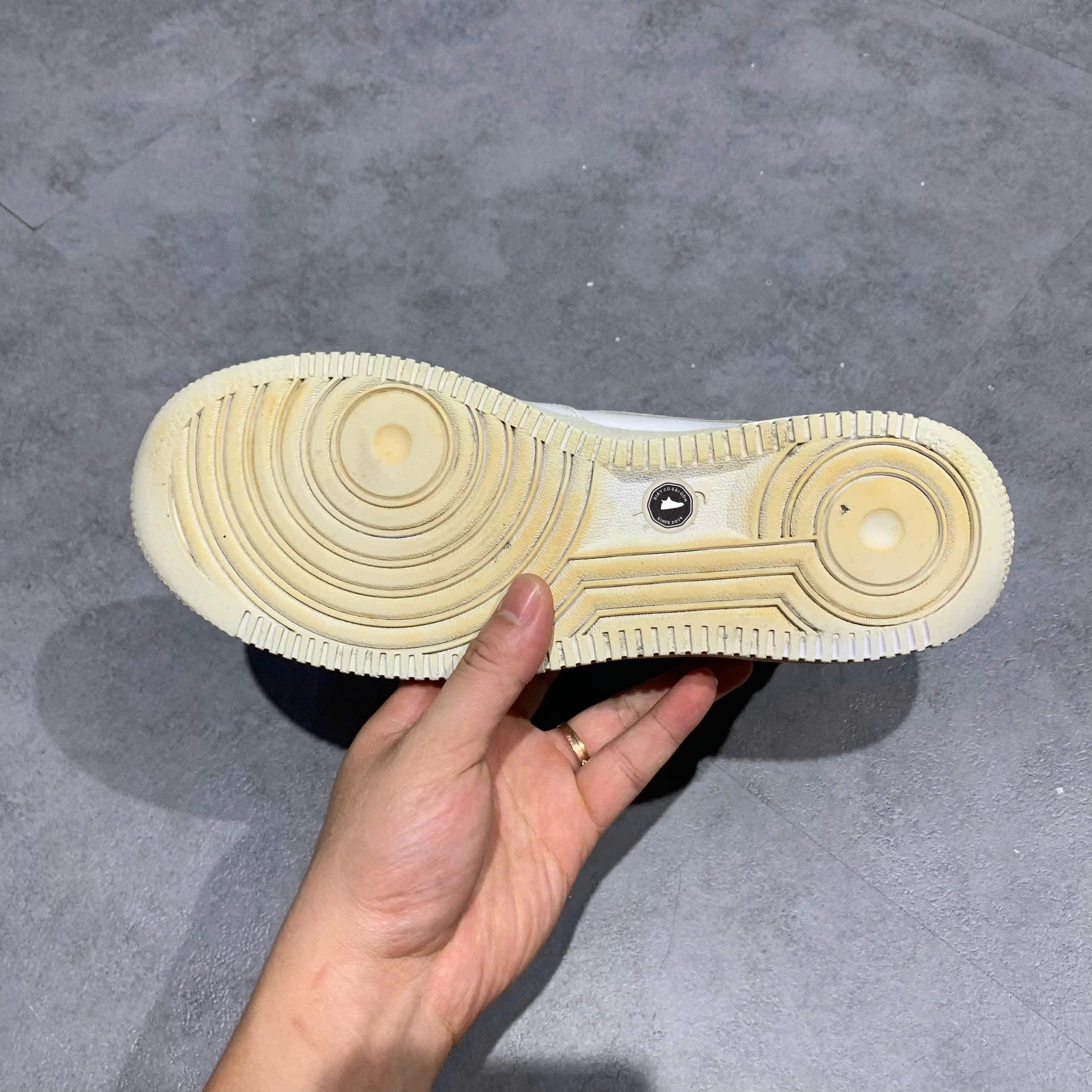 NIKE AIR FORCE 1 LOW “TRIPLE WHITE” 315122-111 SIZE 40 GIÀY 2HAND CHÍNH HÃNG PVN19774