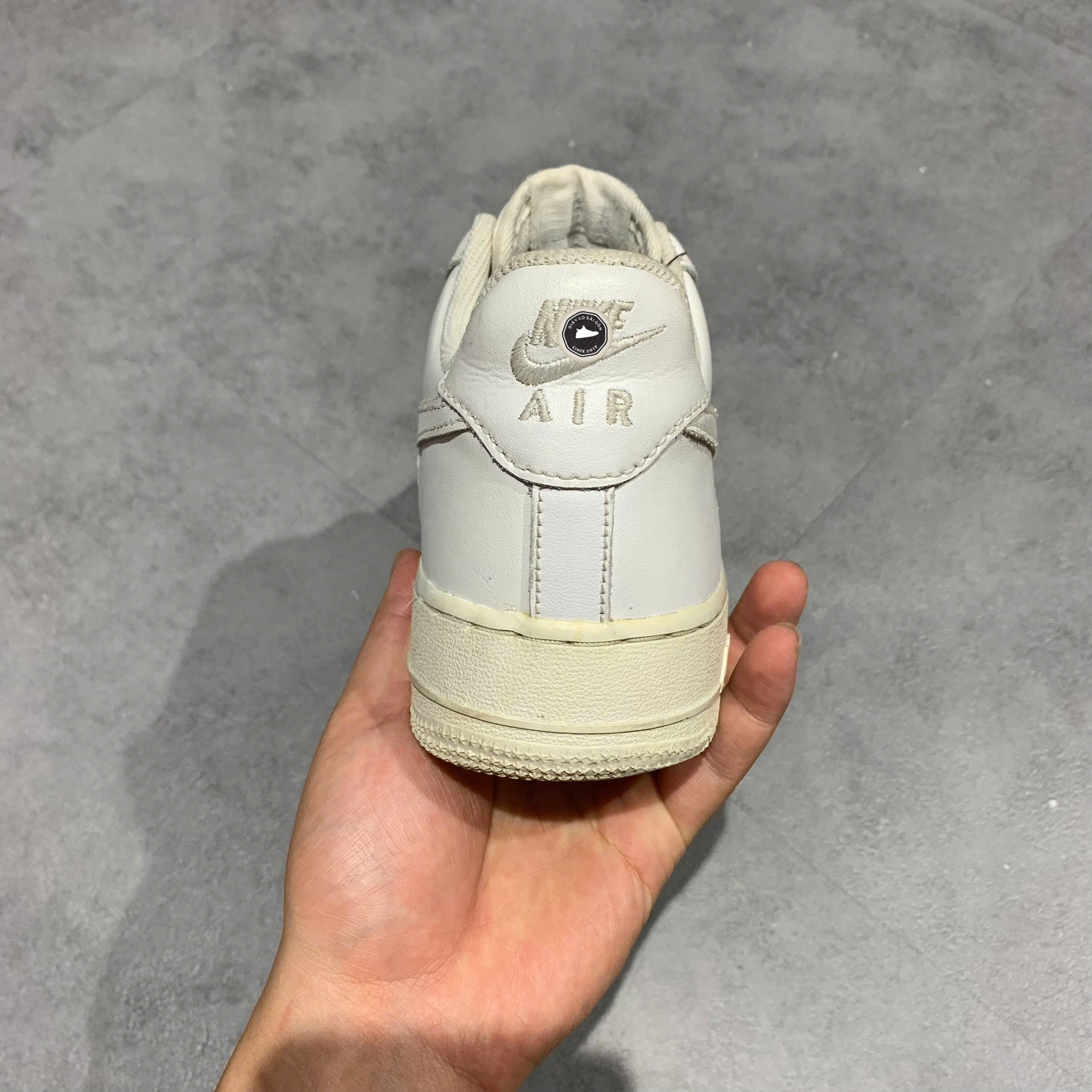 NIKE AIR FORCE 1 LOW “TRIPLE WHITE” 315122-111 SIZE 40 GIÀY 2HAND CHÍNH HÃNG PVN19774