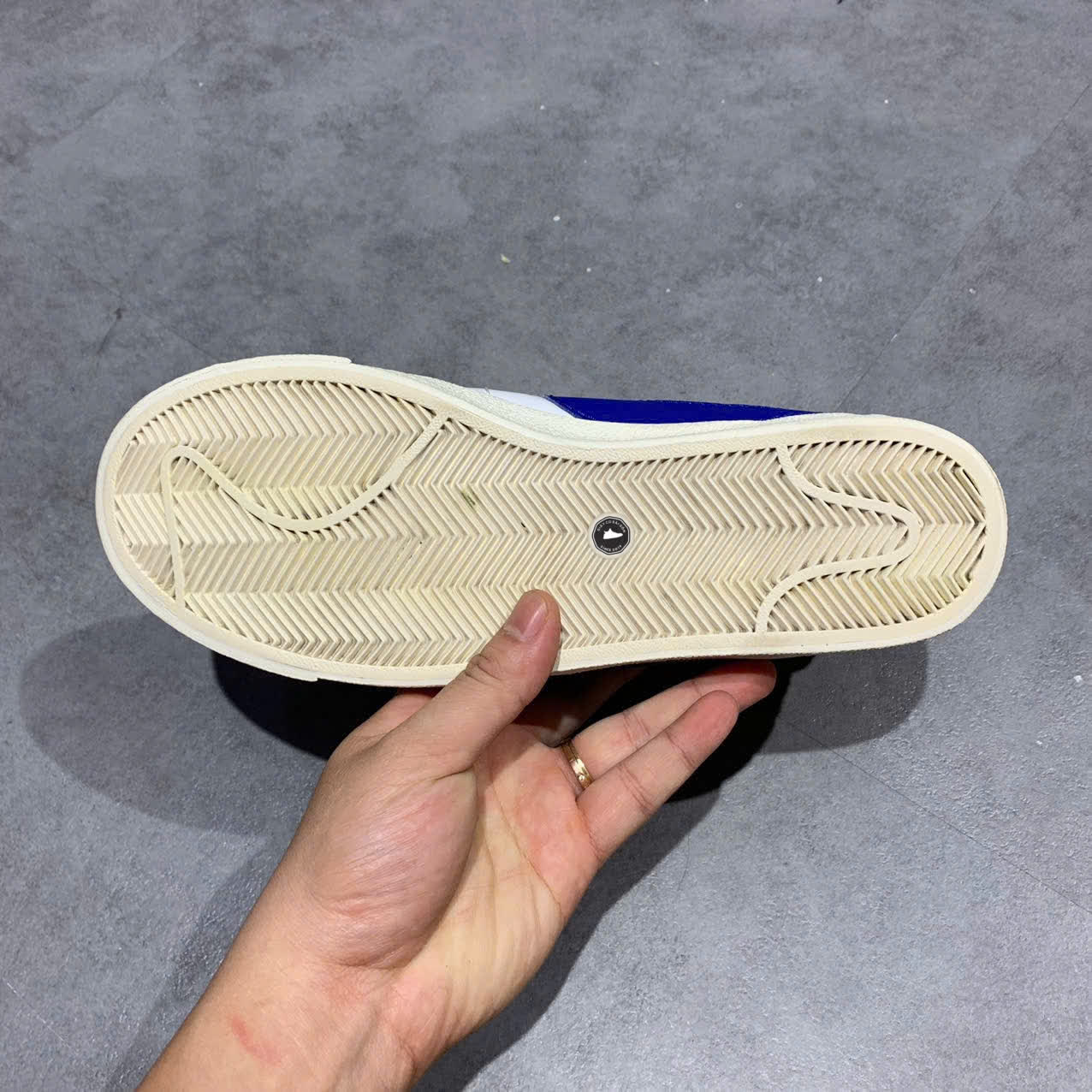 NIKE BLAZER LOW ’77 JUMBO DQ8768-100 – SIZE 40 1/3 GIÀY 2HAND CHÍNH HÃNG – PVN19571